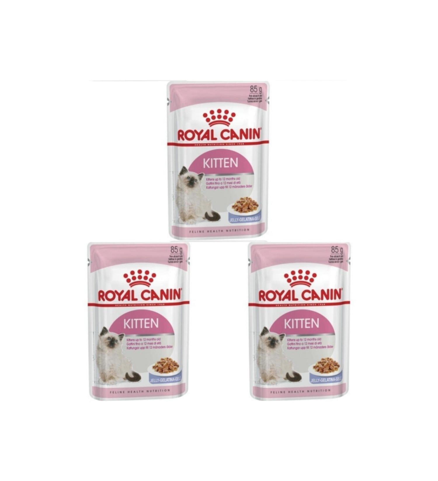 Royal Canin Kitten Instinctive Wet Kitten Food 85 Gr 3 Pieces