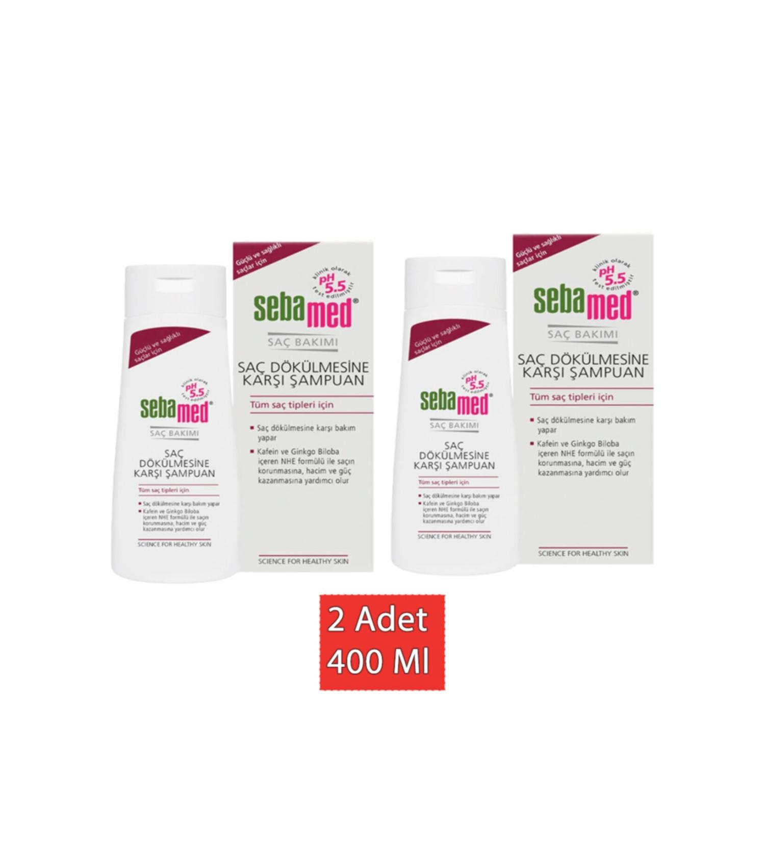 Sebamed Shampoo Effective Against Hair Loss Anti Hairloss 400 mlX2