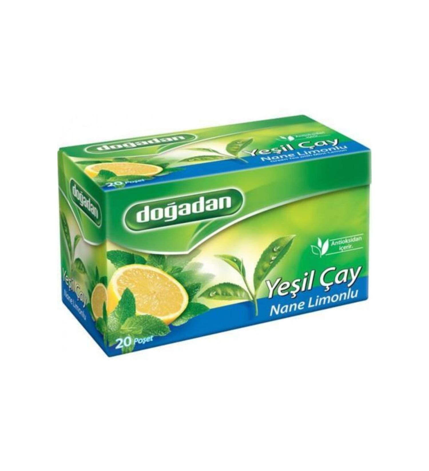 Do adan Green Tea Mint Lemon Mix 12 Boxes