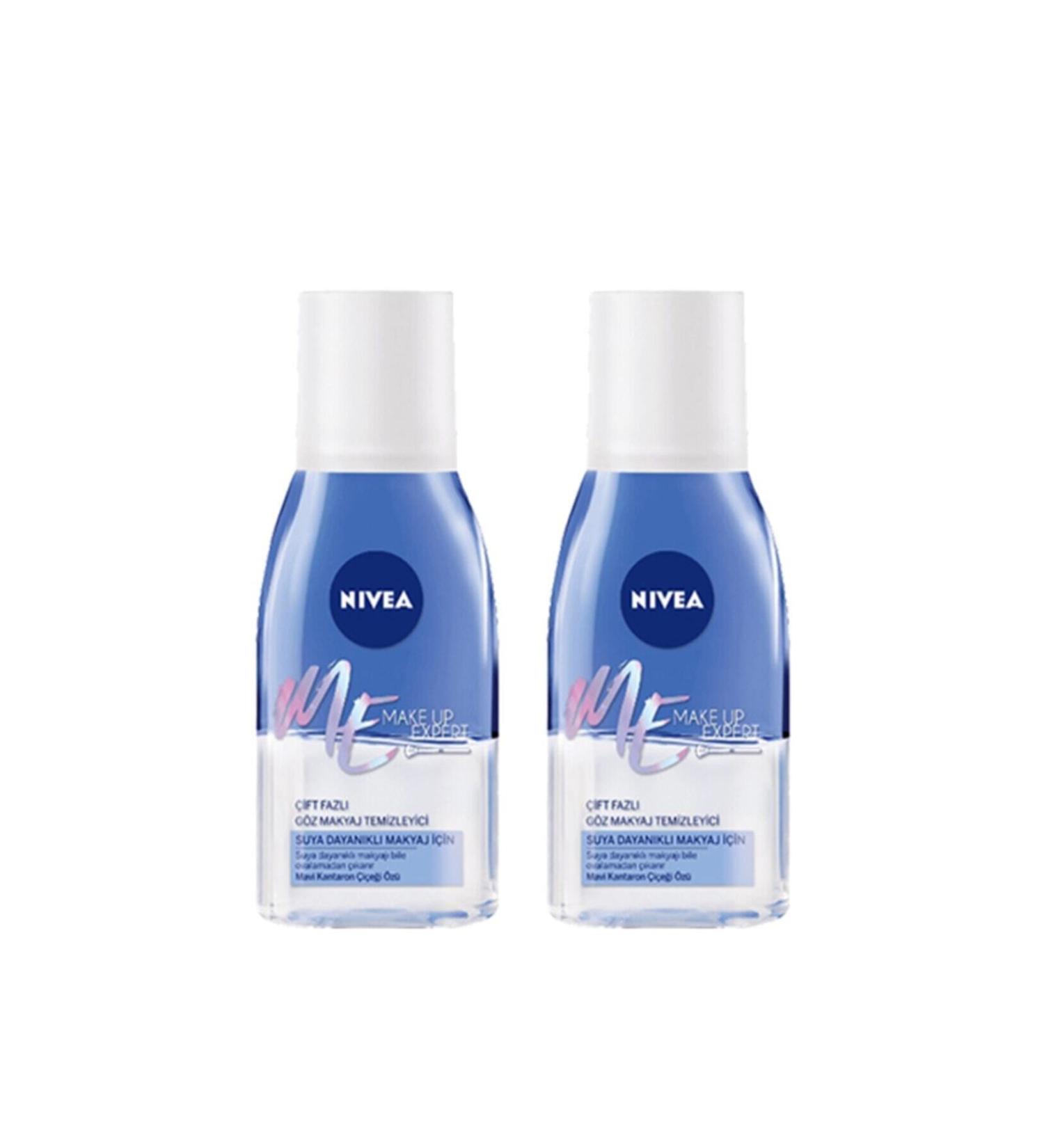 NIVEA Double Effect Eye Make-Up Remover 125 Ml X 2 Pieces