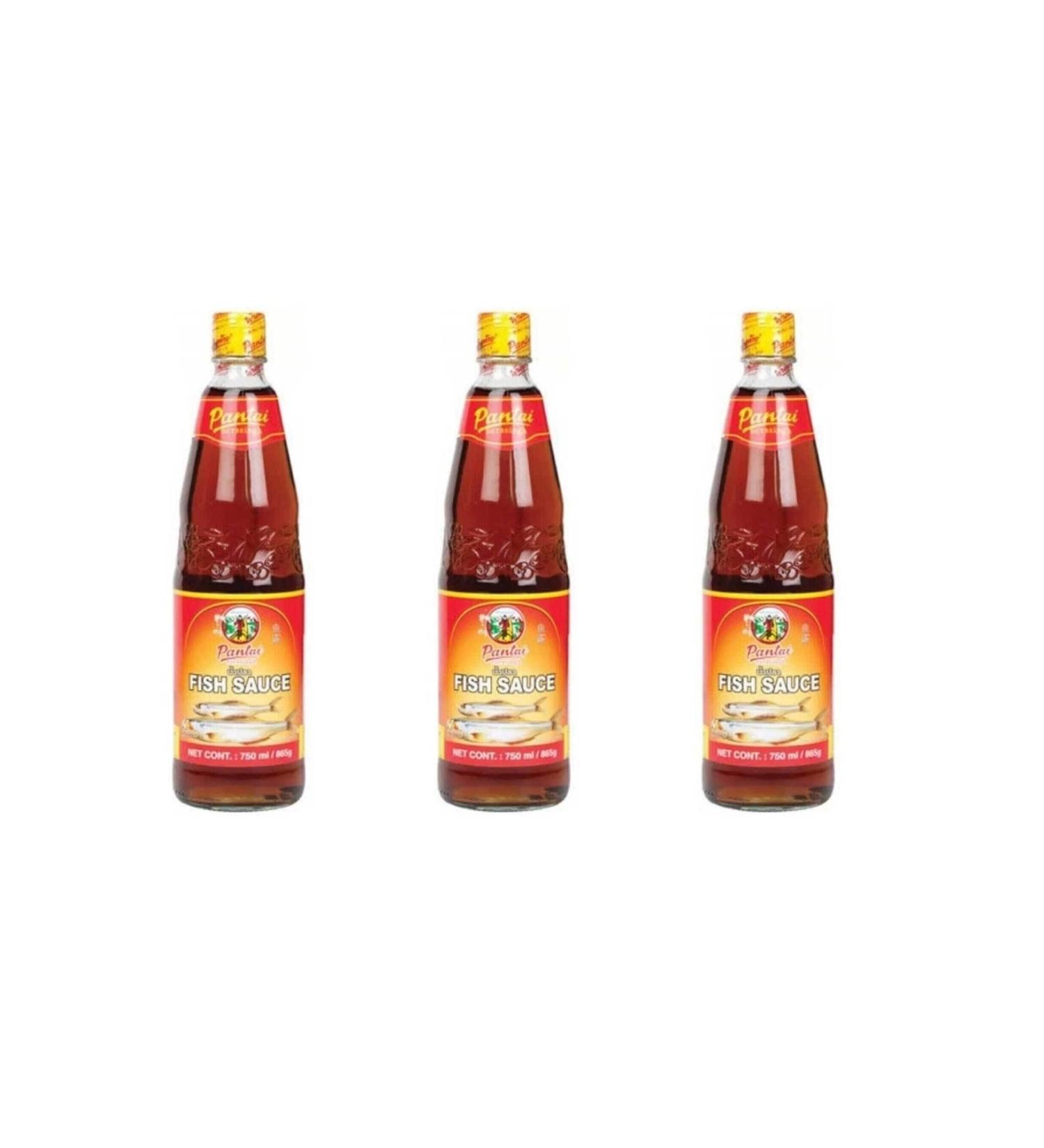 Pantai Fish Sauce Fish Sauce 750 Ml 3 Pieces