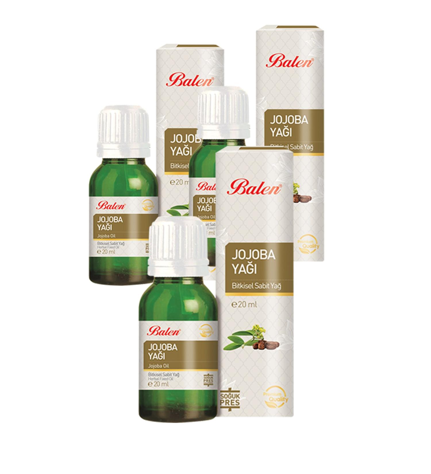 Balen 3 Boxes Jojoba Oil 20 Ml. Jajoba Oil Jojoba Oil Top. 60ml.