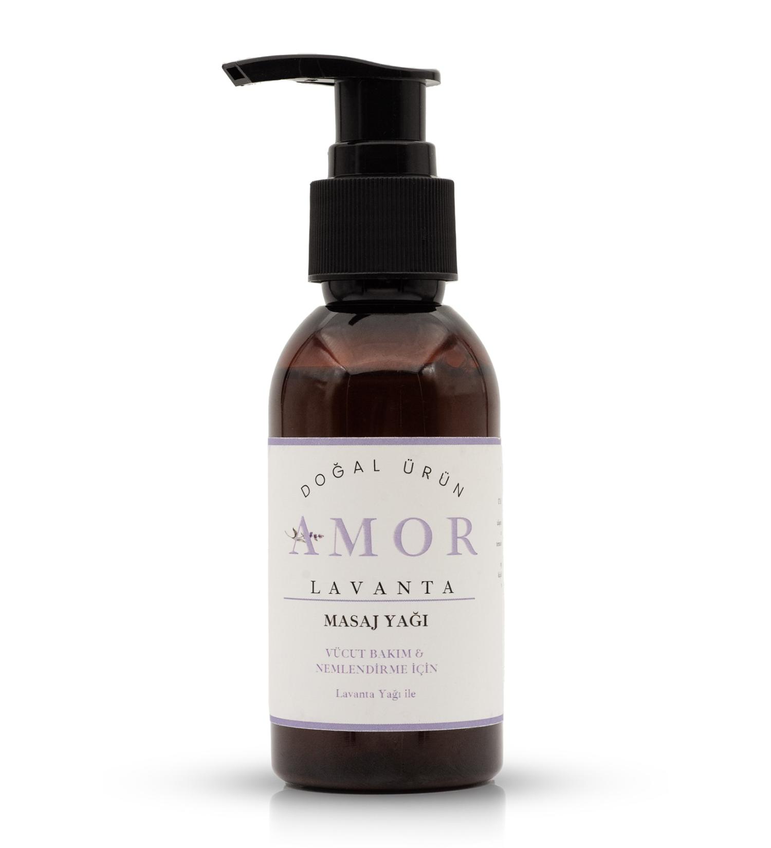 amorlavanta Natural Content Relaxing Massage Oil 100ml