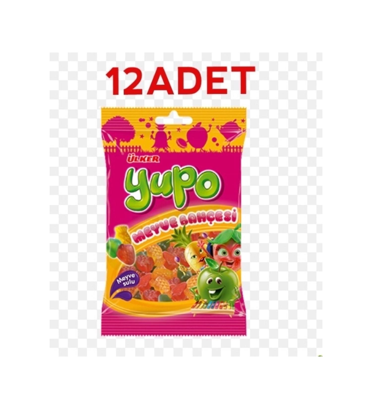 Ulker Yopo Fruit Garden 80g 12pcs