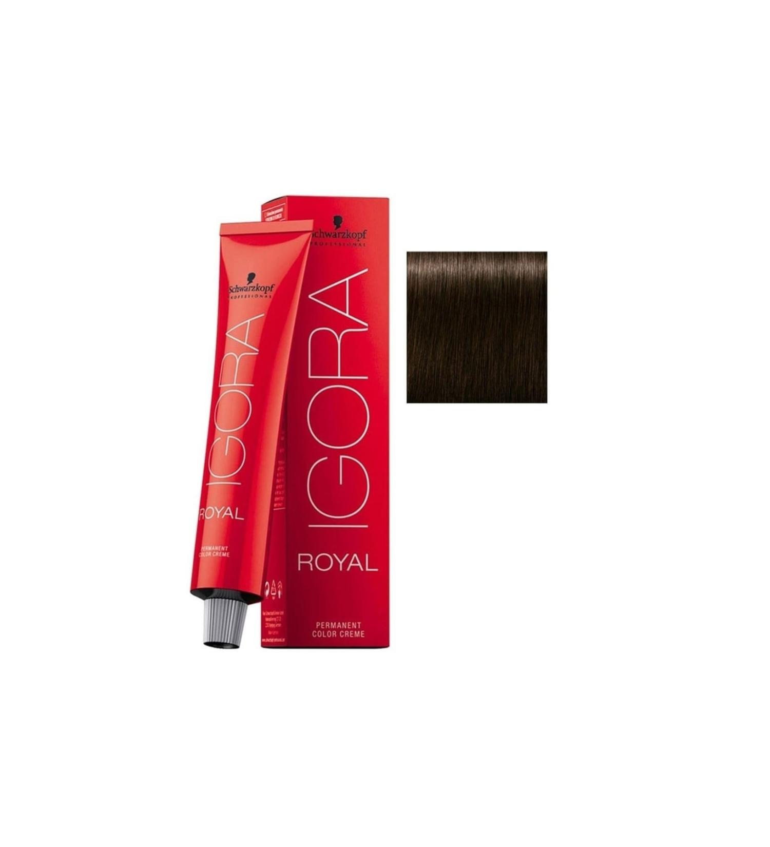 Igora 6 Pieces Royal 4-0 Brown Hair Dye (original)