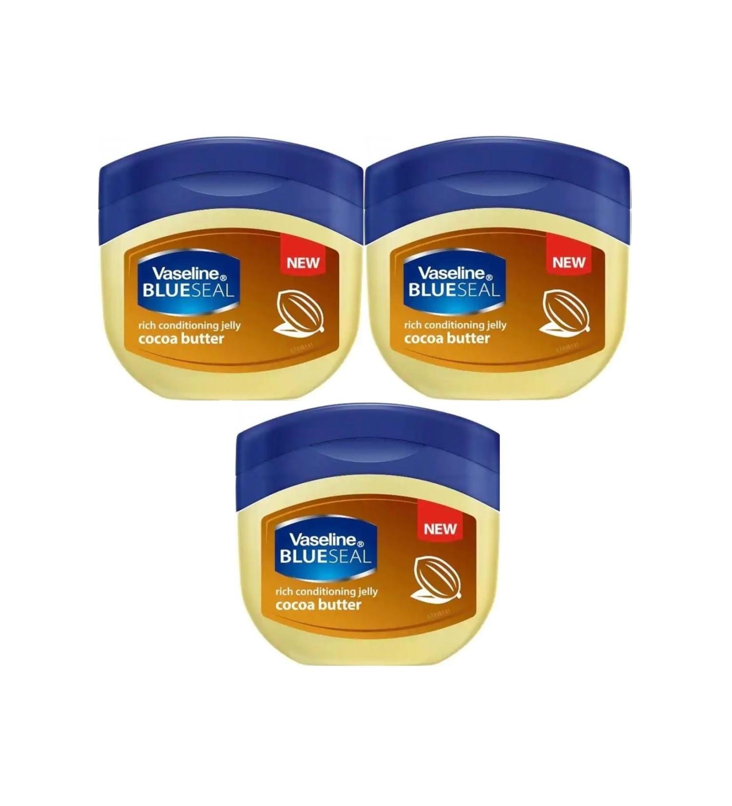 Vaseline Moisturizing Gel Cream (Vaseline) 250ml Cocoa Butter (Set of 3)