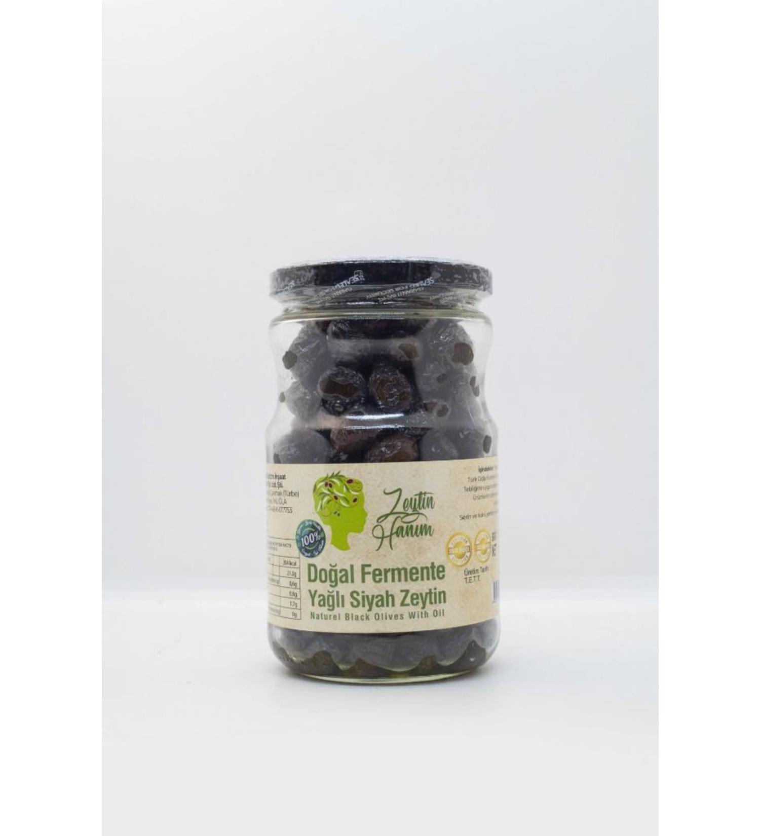 ZEYT N HANIM Black Oil Olives - Gemlik