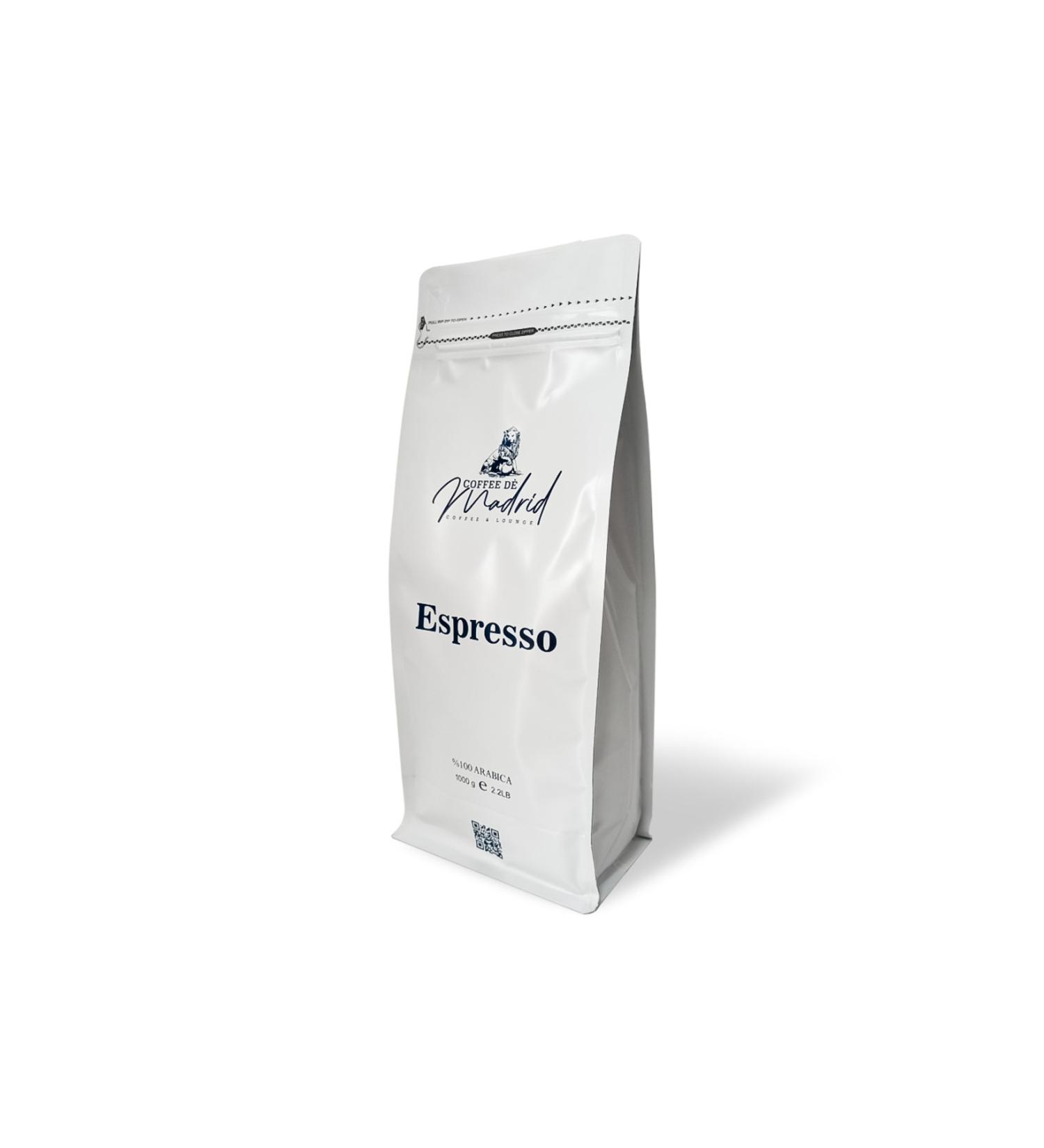 coffee de madrid roasted beans espresso 1000g