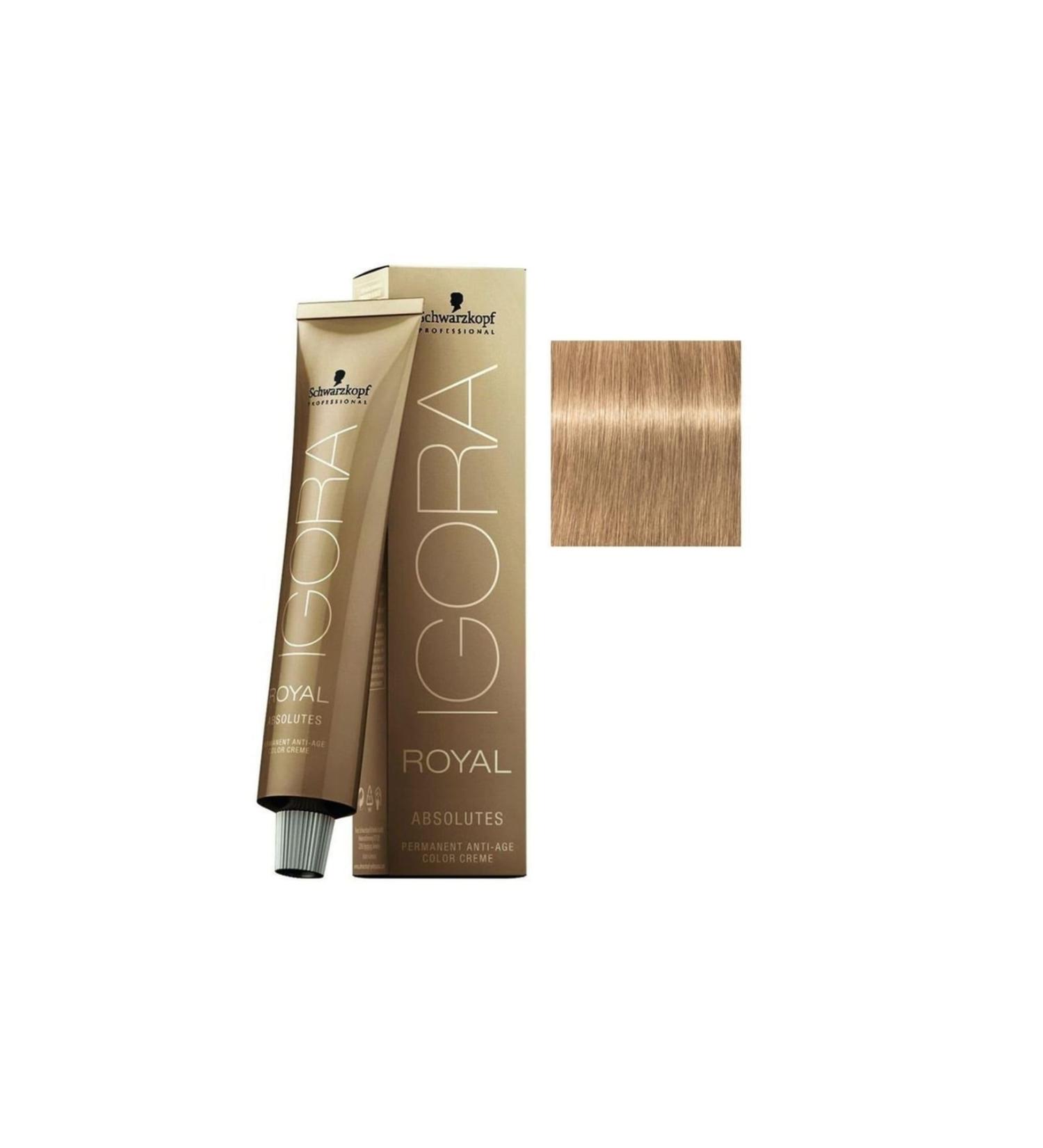 Igora 3 Pieces Royal Absolutes 9-40 Blonde-Natural Beige Hair Dye (Original)