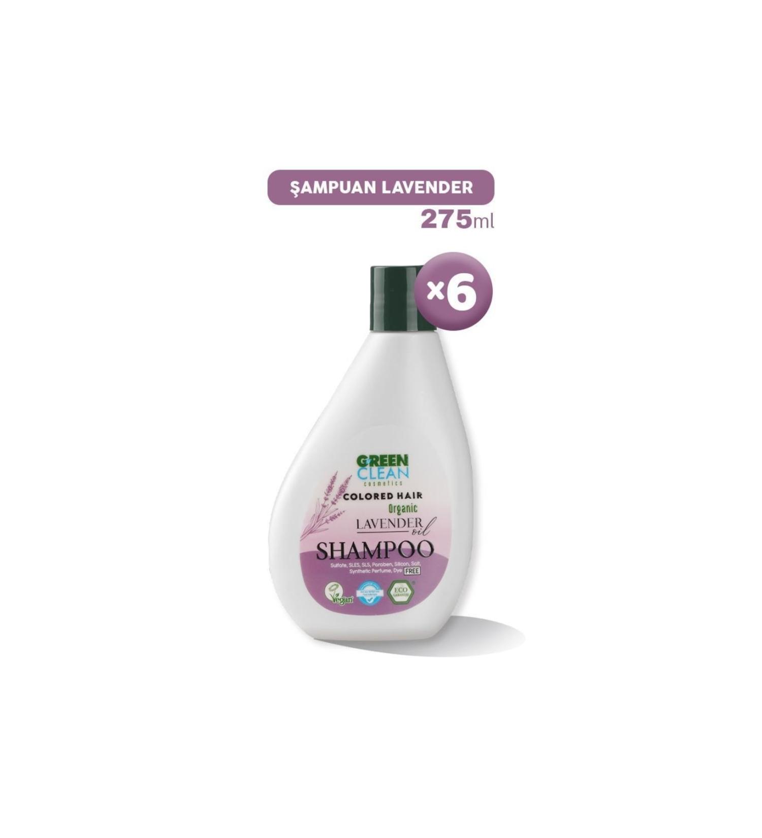 Green Clean Shampoo Lavender 275 Ml