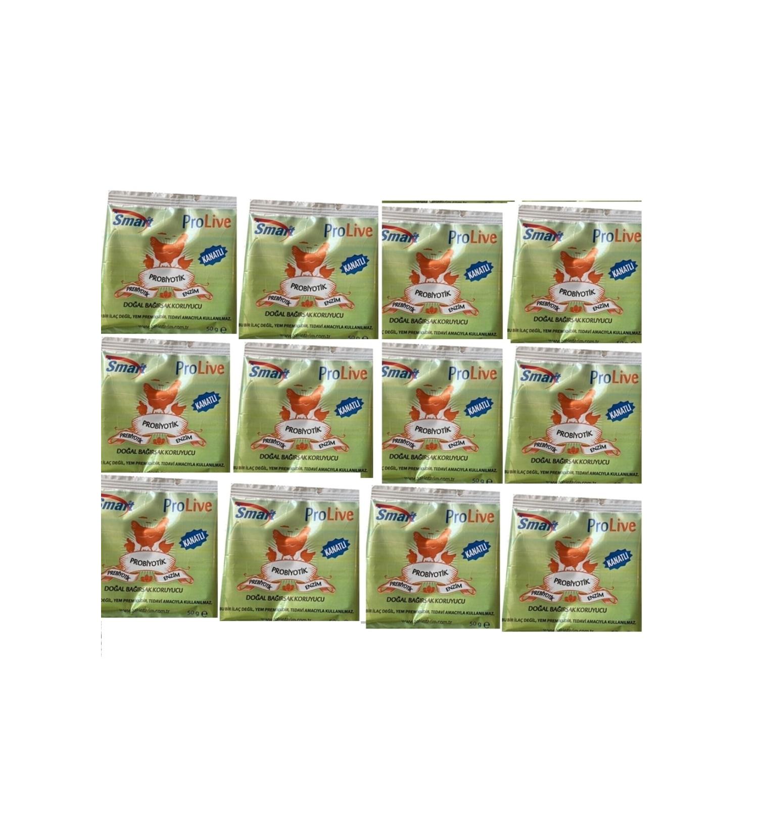 BAKIN AGRICULTURE Smart Prolive 50 Gr X 12 Pieces "skt 12 /2024"