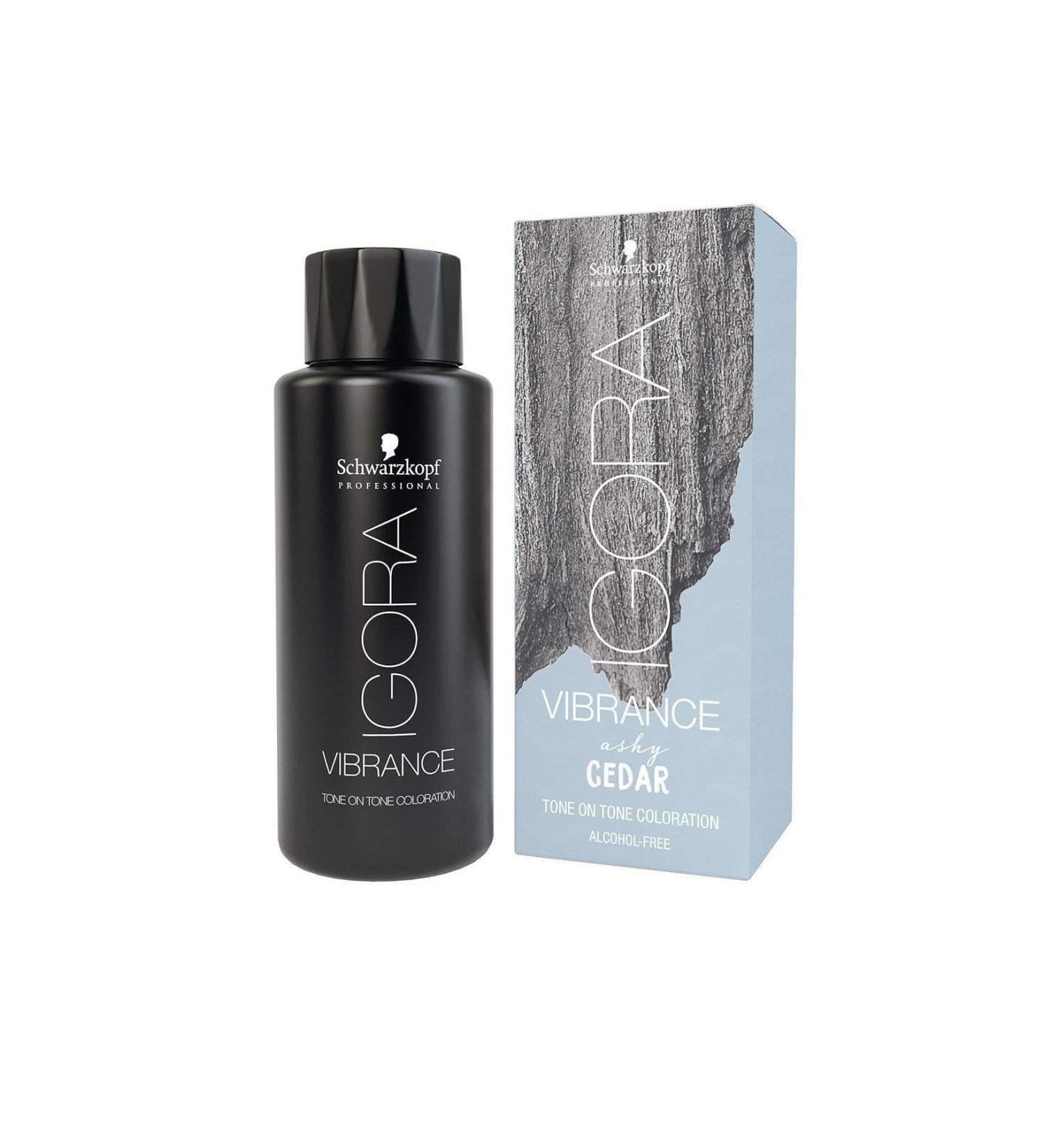 Igora 8 Pieces Vibrance Raw Minerals 7-21 Medium Ash Blonde Hair Dye (original)