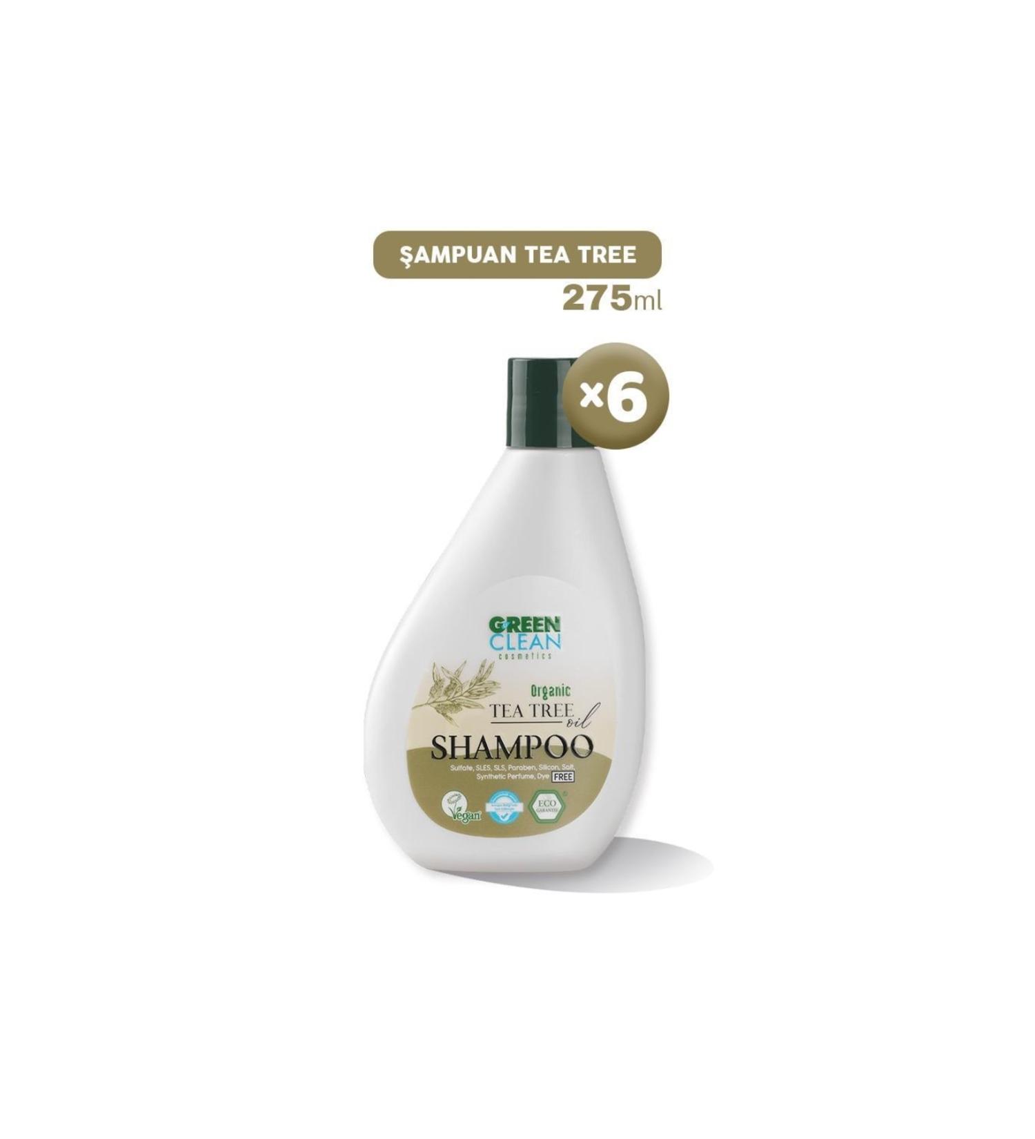 Green Clean Shampoo Tea Tree 275 Ml