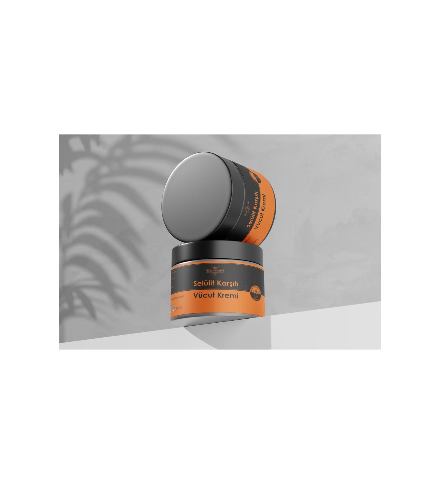 Natural Pharmacy Anti-Cellulite Cream 250 Ml. Q10 Vitamin C 48 Hour Moisturizing 10 Days Firming Anti-cellulite