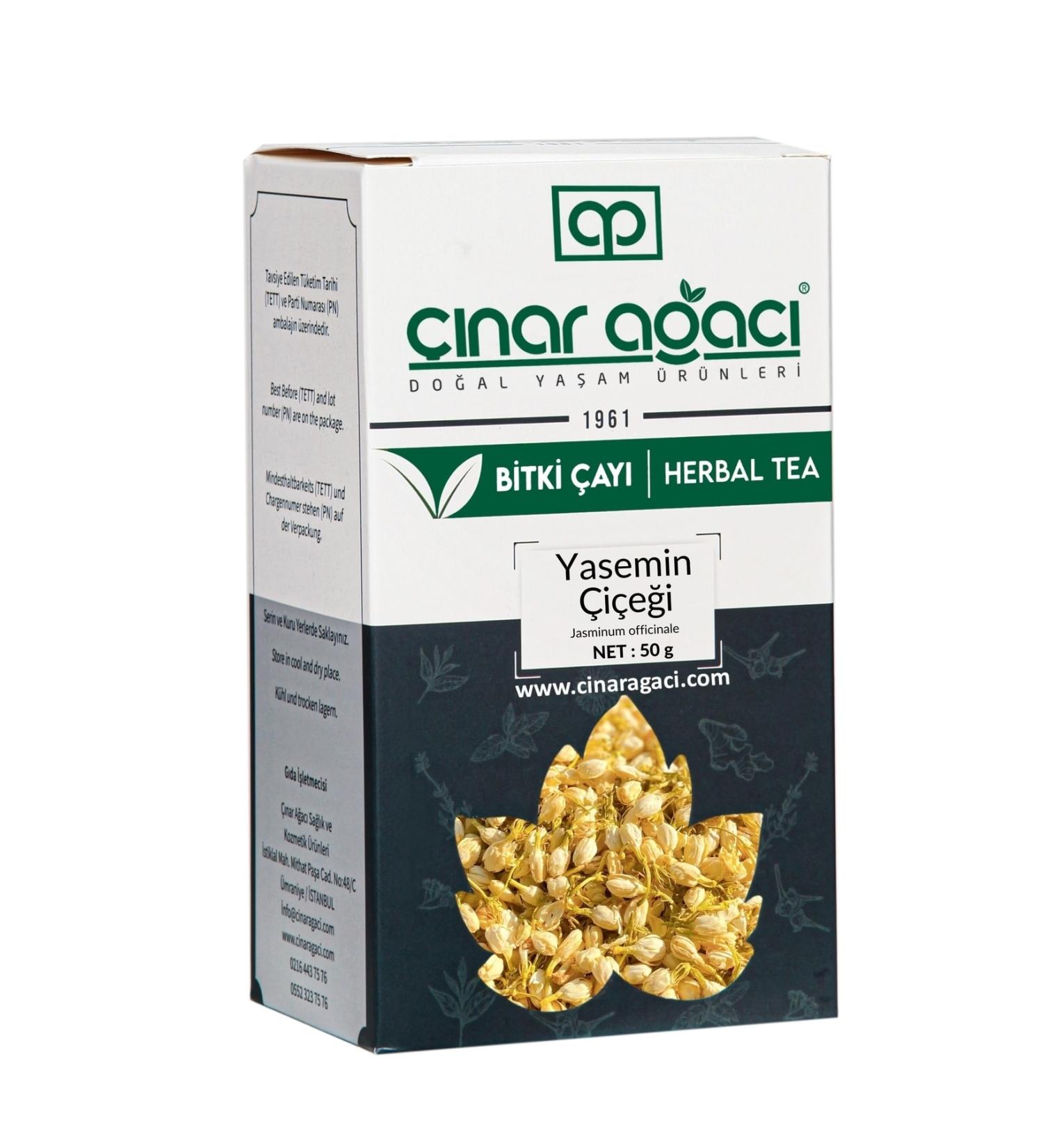 Plane Tree Natural Jasmine Flower (jasminum Officinale) 50 Gr