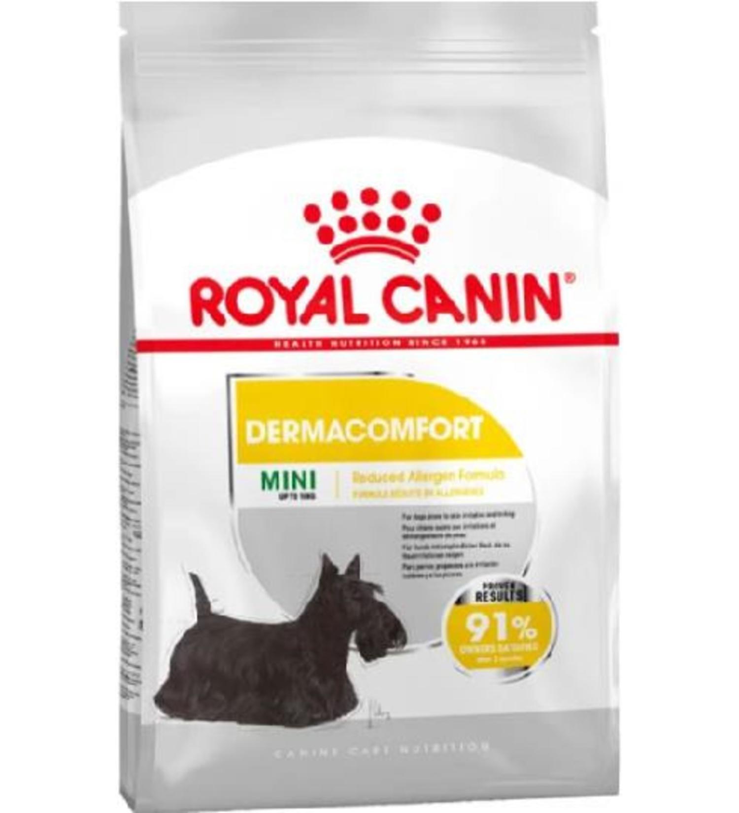 Royal Canin Mini Dermacomfort Dog Food For Skin Sensitivity 3 Kg - Buy Online on GoSupps.com