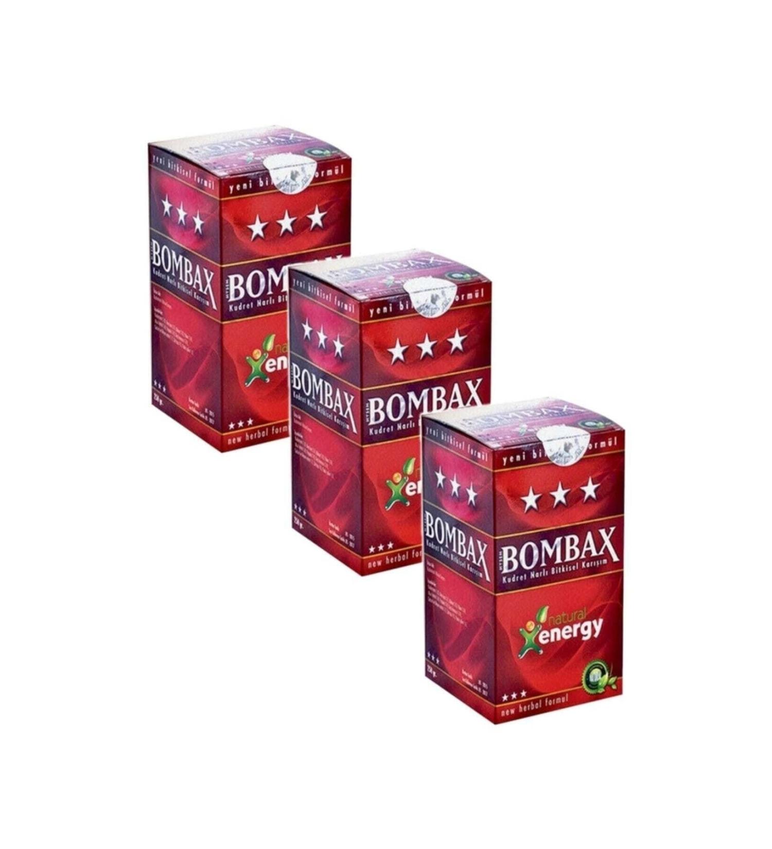 Bombax Herbal Mix Powder Power Pomegranate 250 Gr - 3 Pieces - Buy Online on GoSupps.com