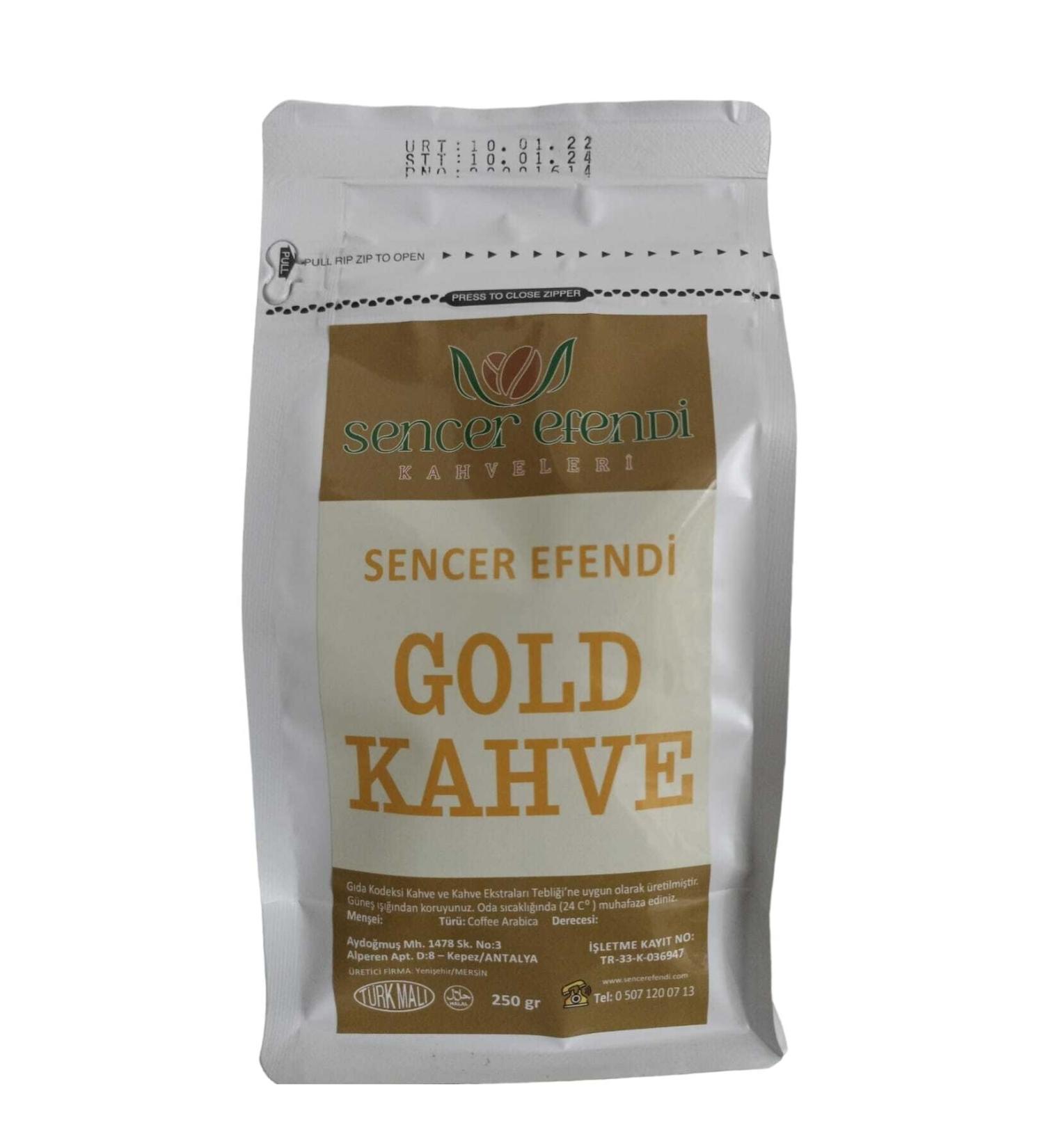 SENCER EFENDI Gold Coffee 250 Gr