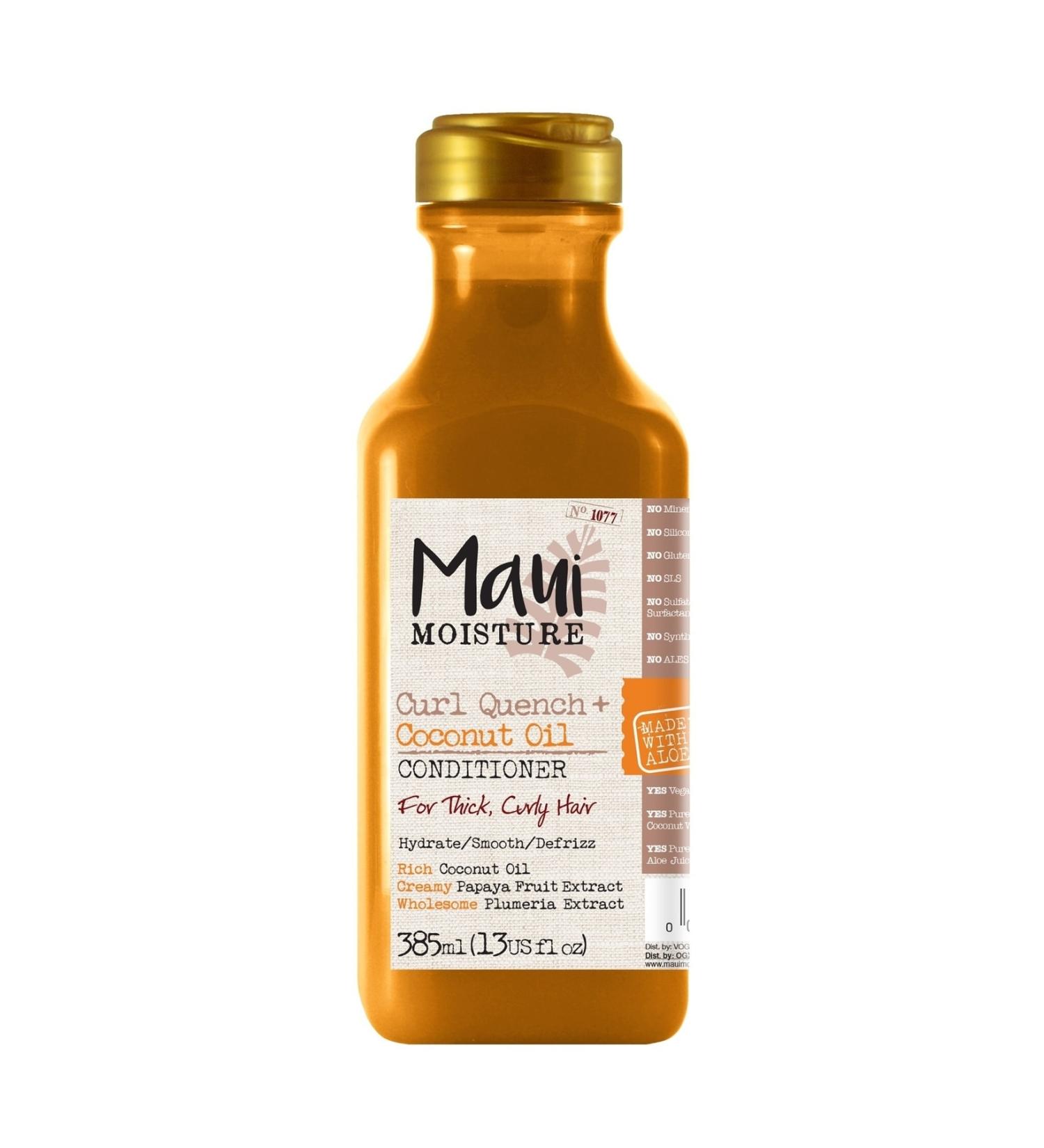 Maui Curl Quench + Coconut Oil Conditioner