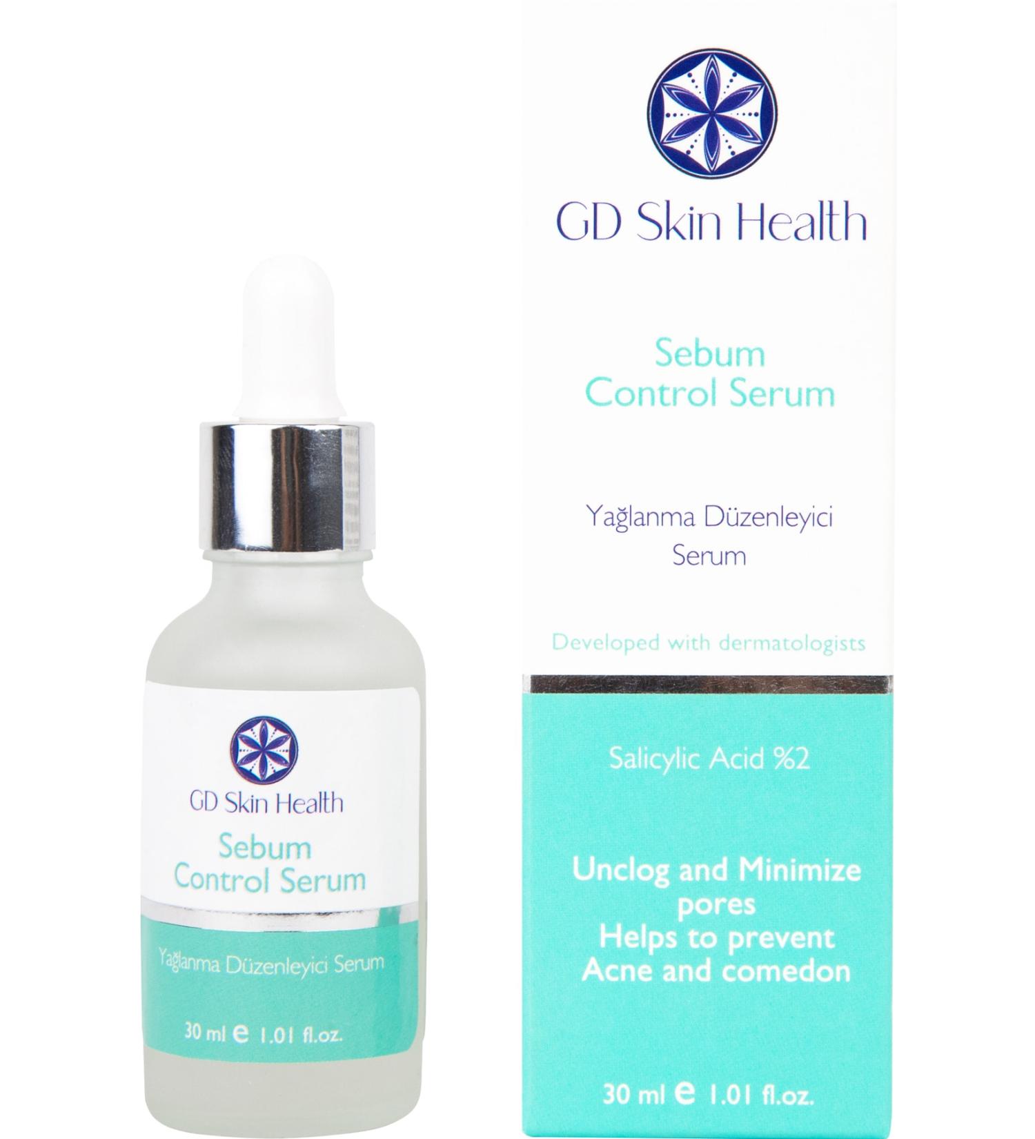 GD skin Health Blackhead Prevention and Pore Tightening Helping Sebum (OIL) Control Serum 30ml - Buy Online on GoSupps.com