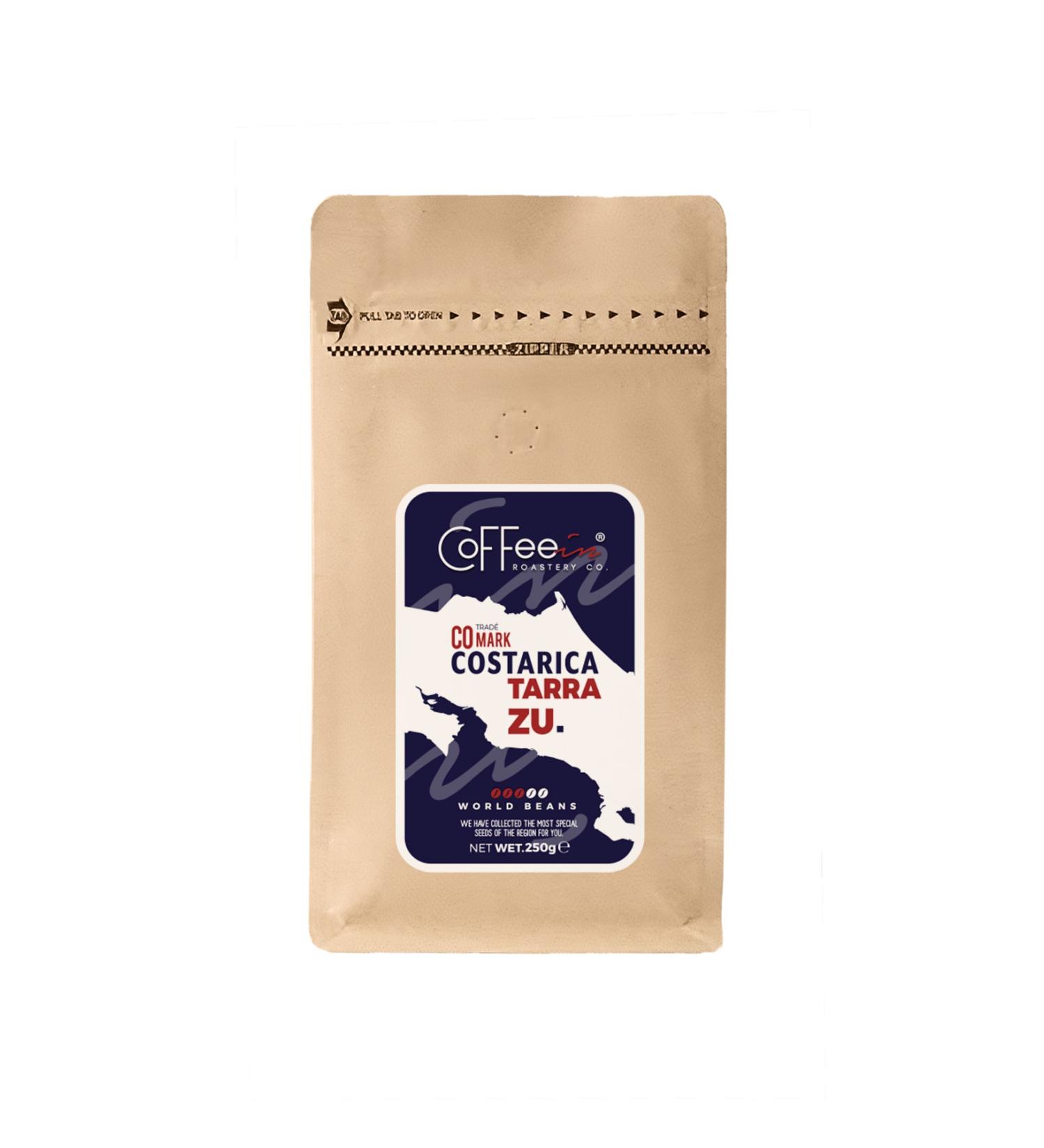 Coffeein Costarica Tarazzu Filter Coffee 0 Arabica Single Origin 250 gr