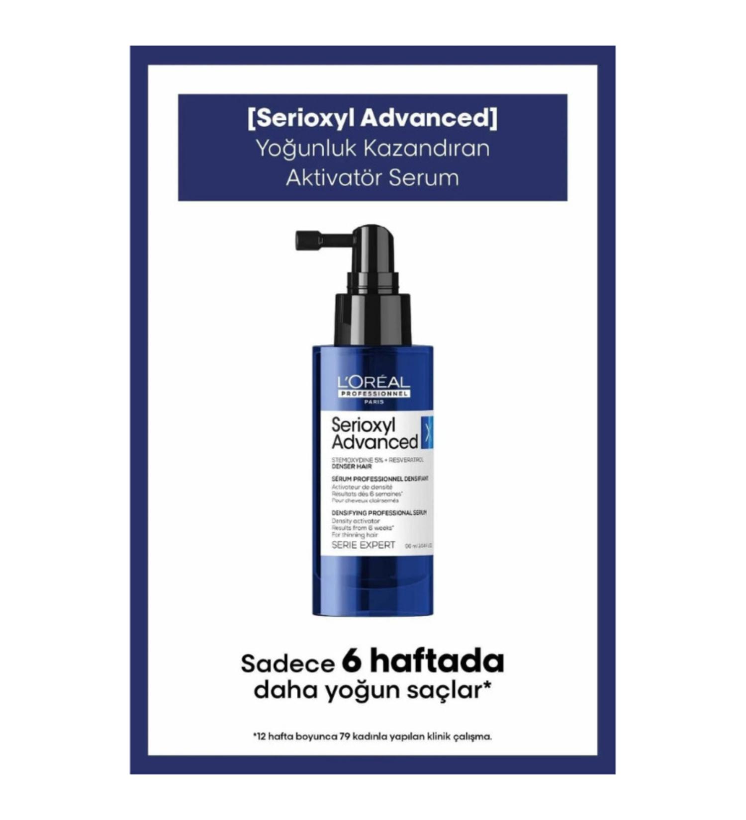 L'oreal Professionnel Serie Expert Serioxyl Advanced Density Gaining Serum 90 Ml EVA KUAFOR56694