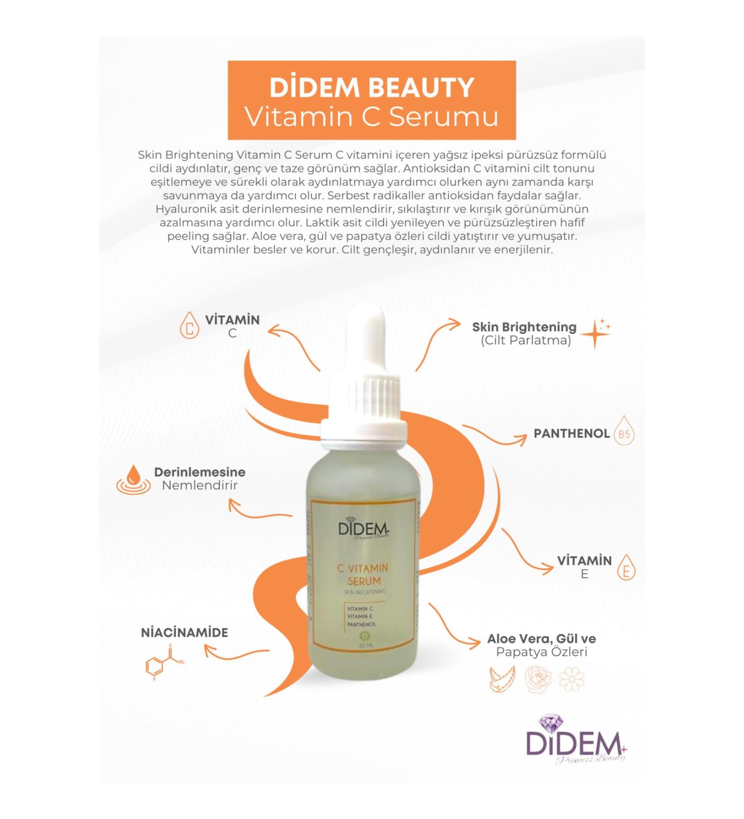 Didem Beauty Vitamin C Serum 30 ml