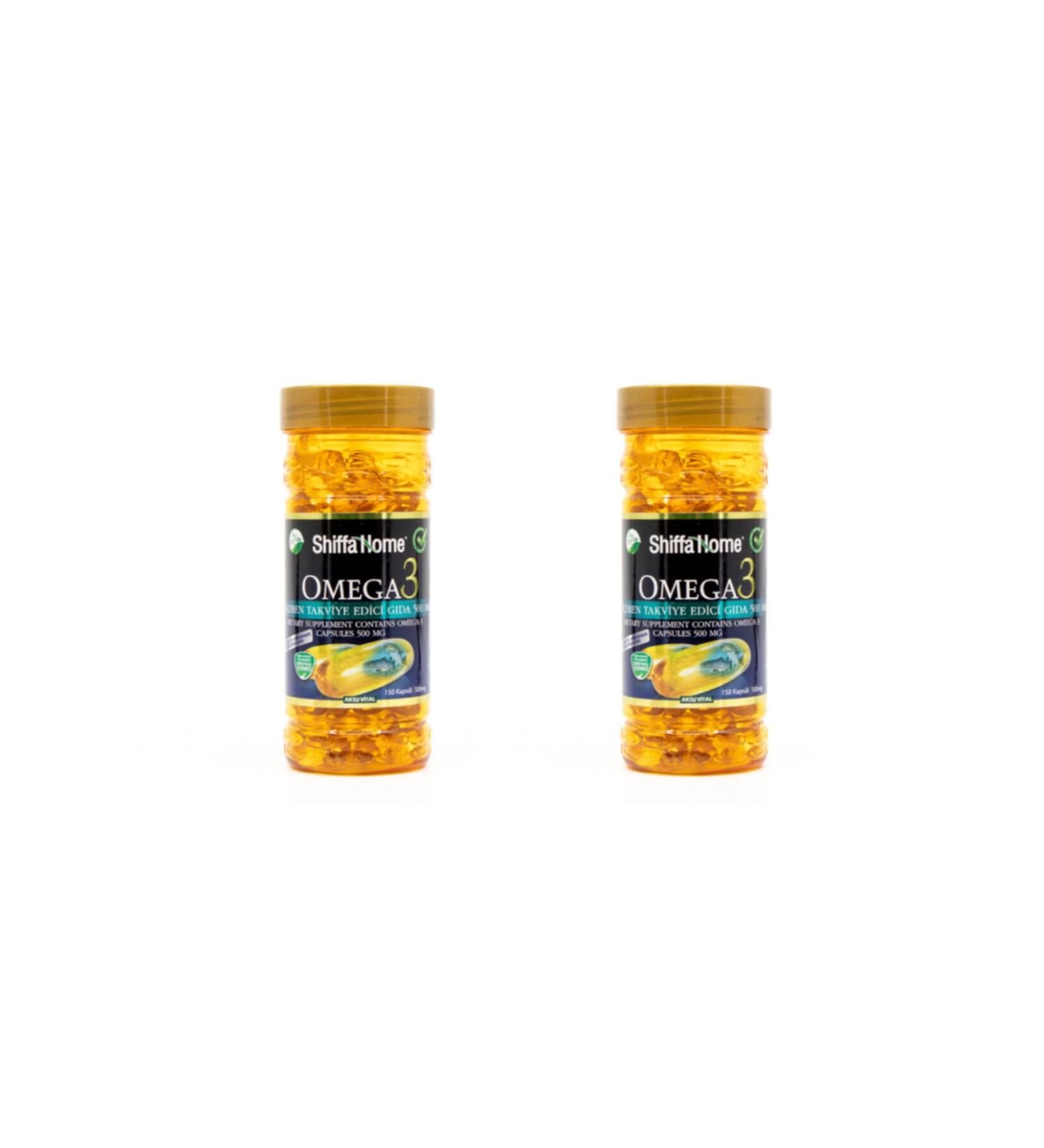 Shiffa Home Omega-3 500 mg X 2 Pieces