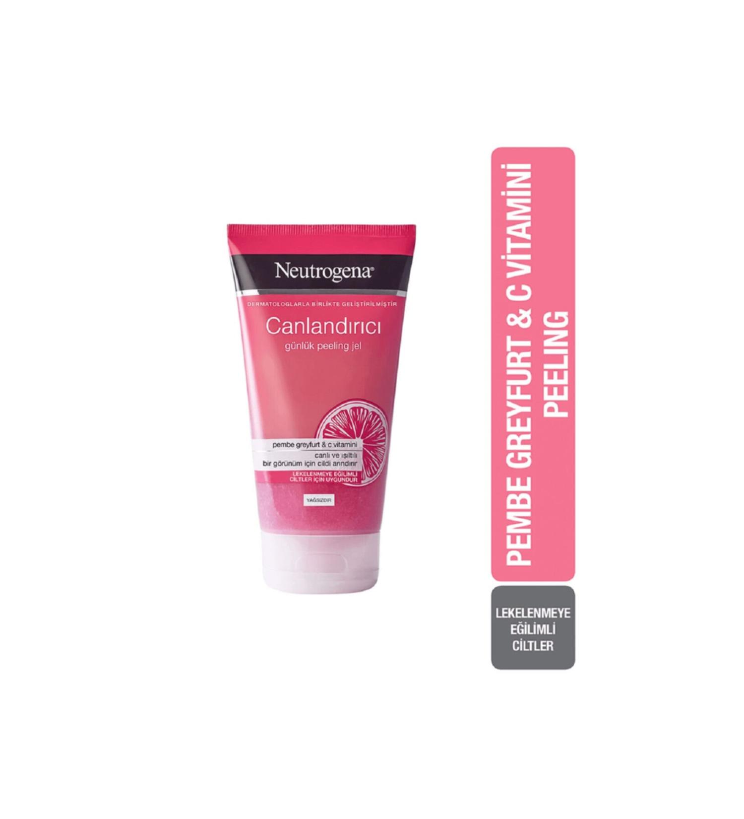 Neutrogena Peeling Gel Pink Grapefruit & Vitamin C 150 ml