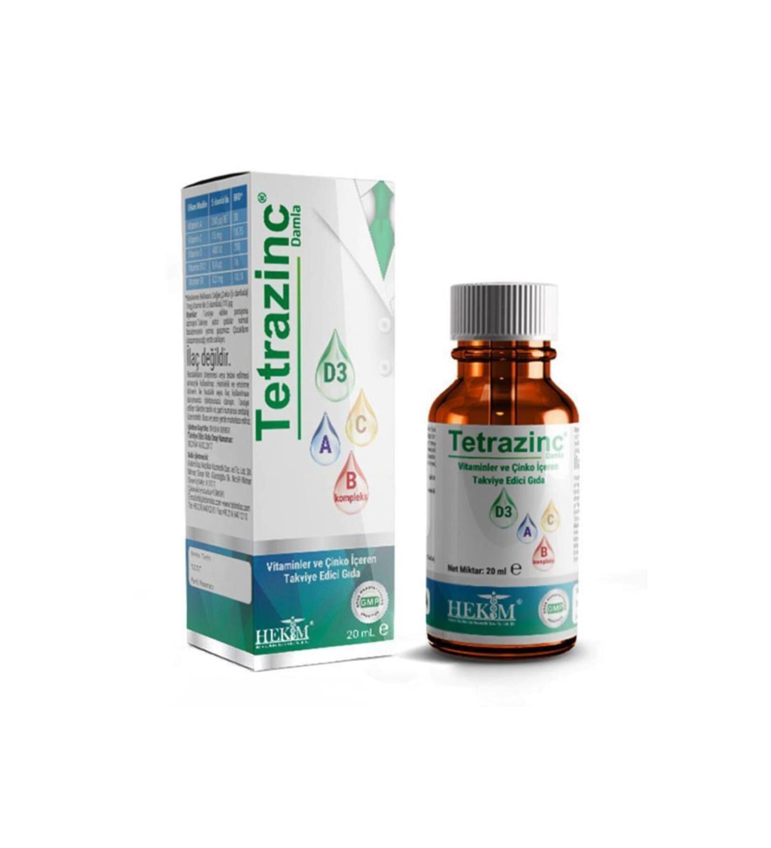 Tetrazinc Tetrazinc Vitamin B6 Complex Drops 20 Ml