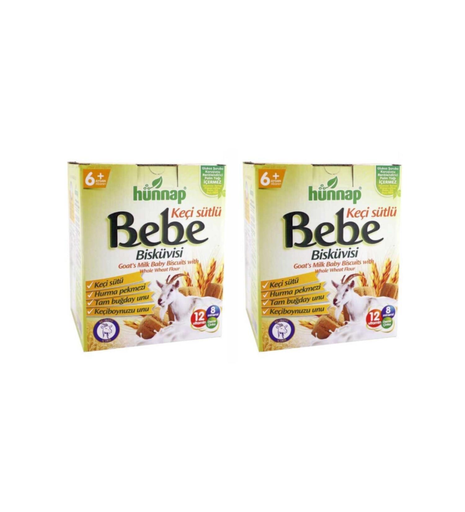 Jujube Goat Milk and Vitamin Baby Biscuits 400 Gr X 2 Packs