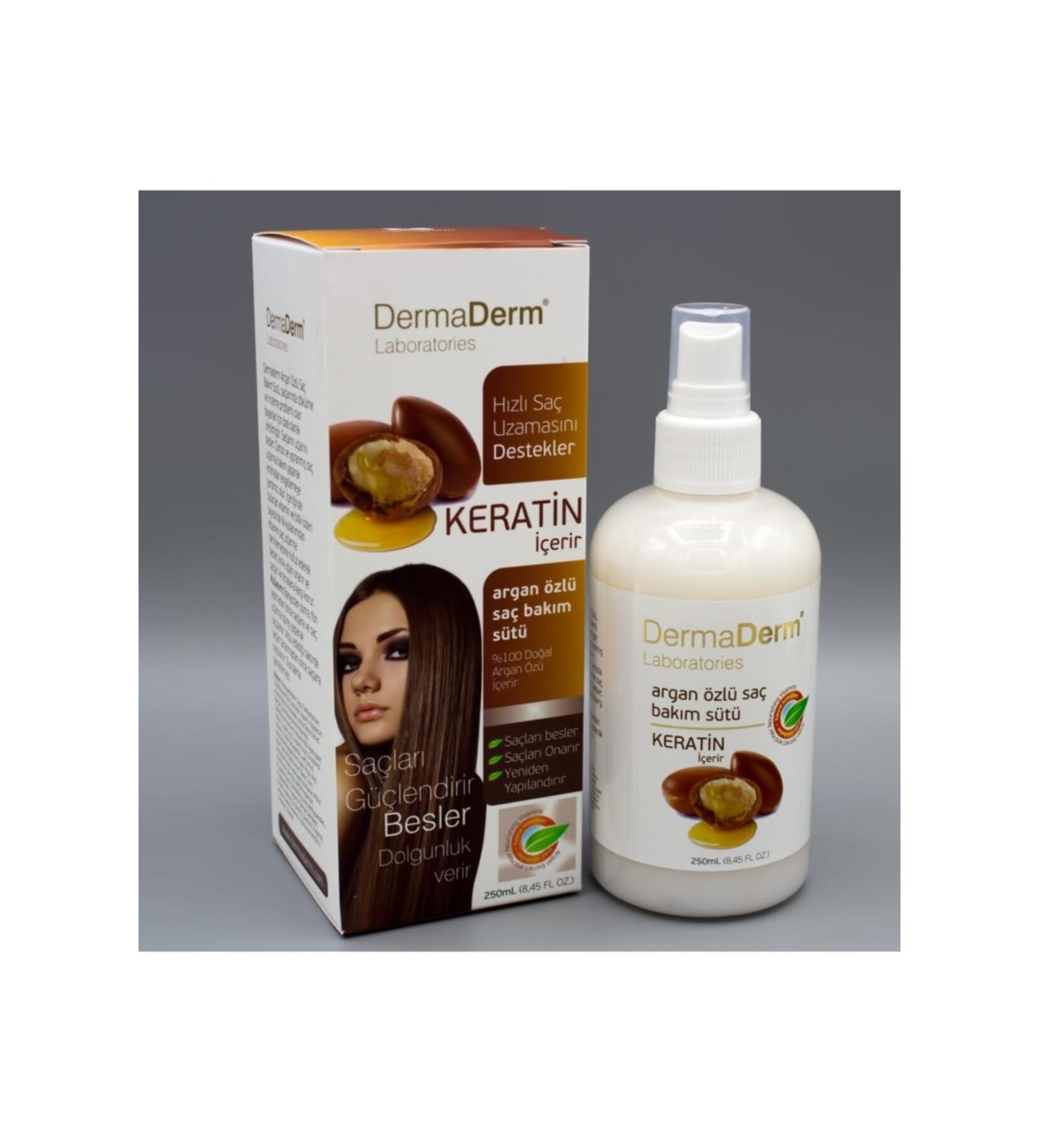 DermaDerm Argan Oil Essence Hair Care Milk 250 ml