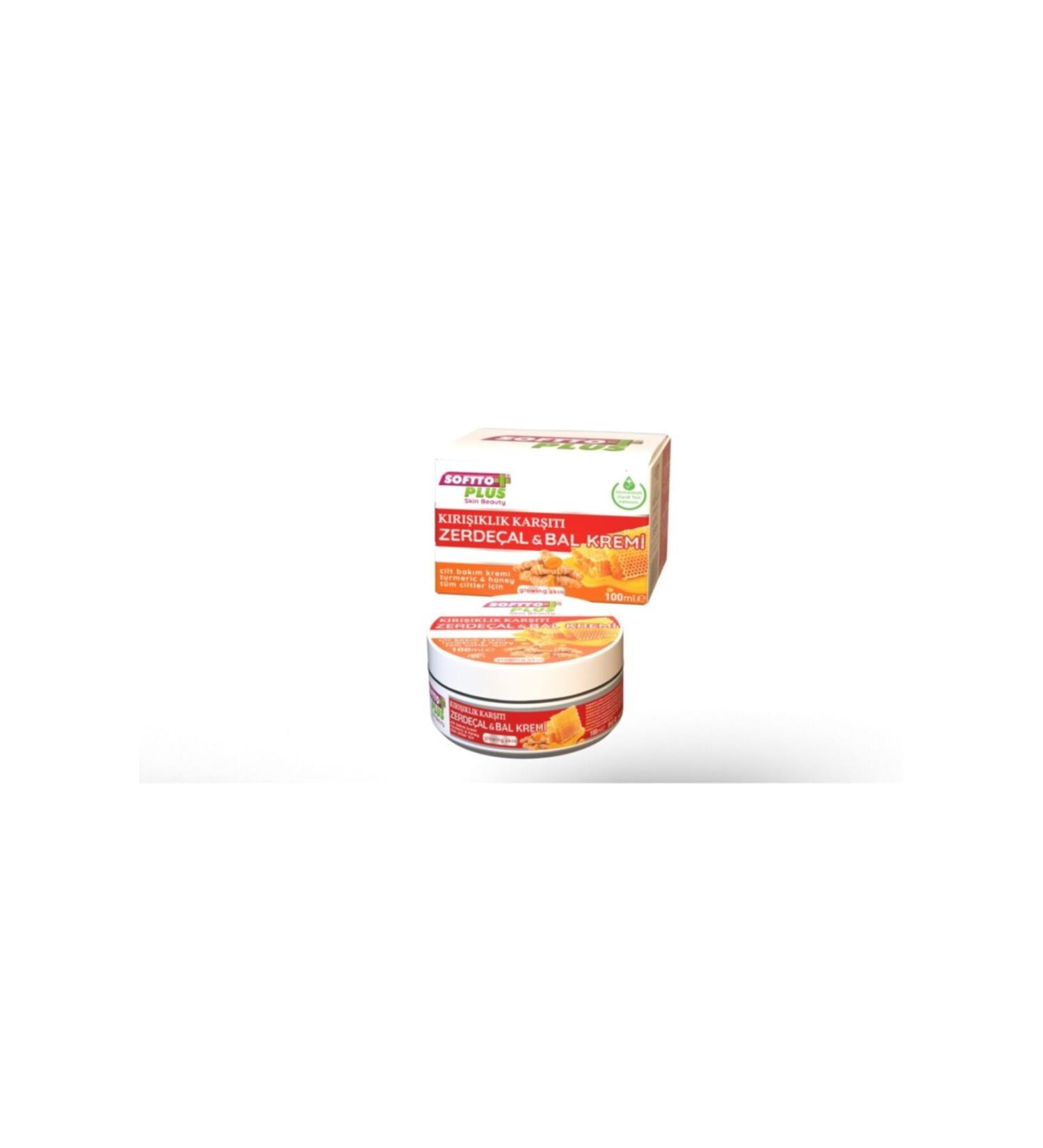Softto Plus Anti-Wrinkle Turmeric & Honey Cream