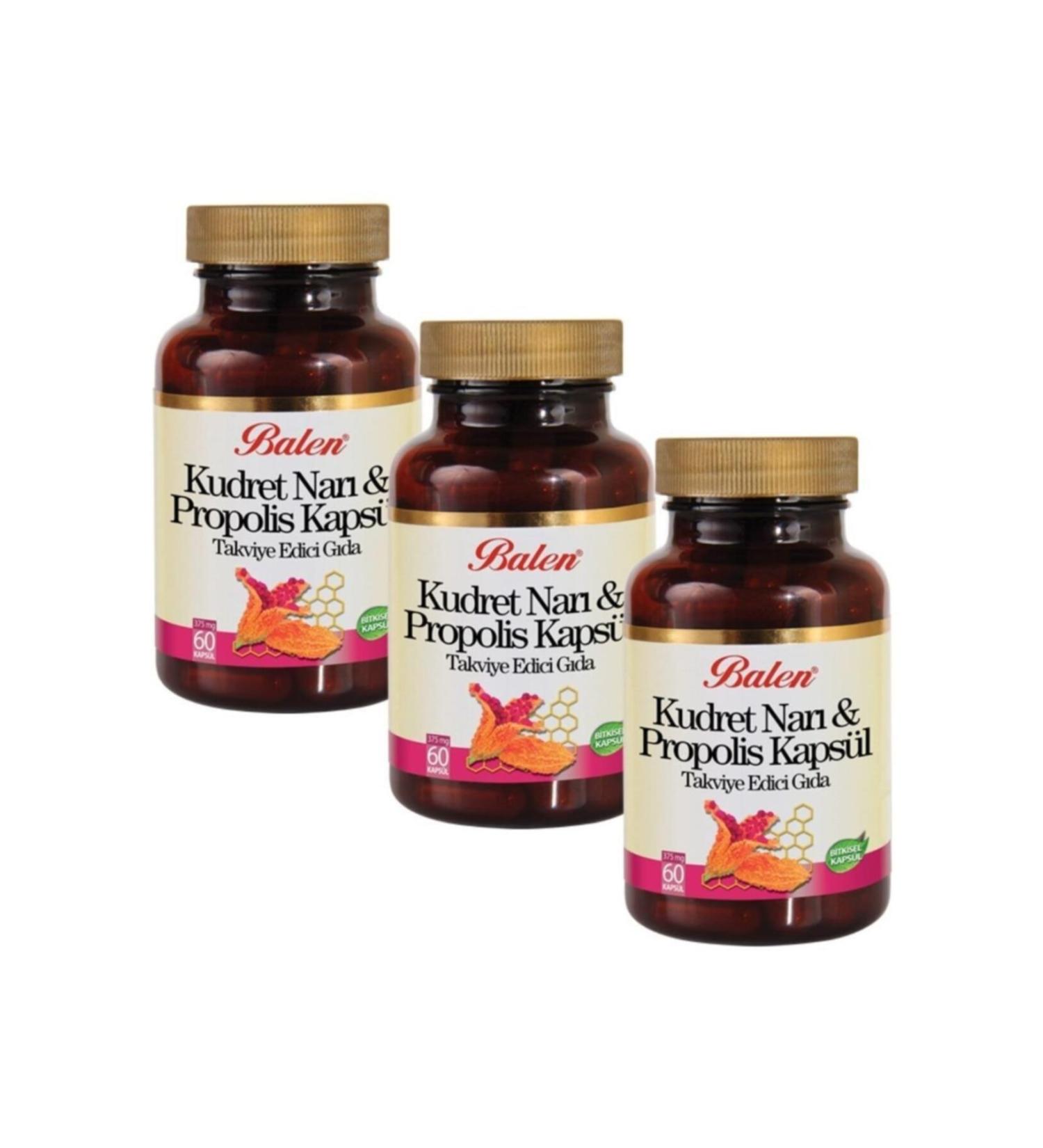 Balen Bitter Melon Propolis Capsule 375 mg *60 3 Pieces
