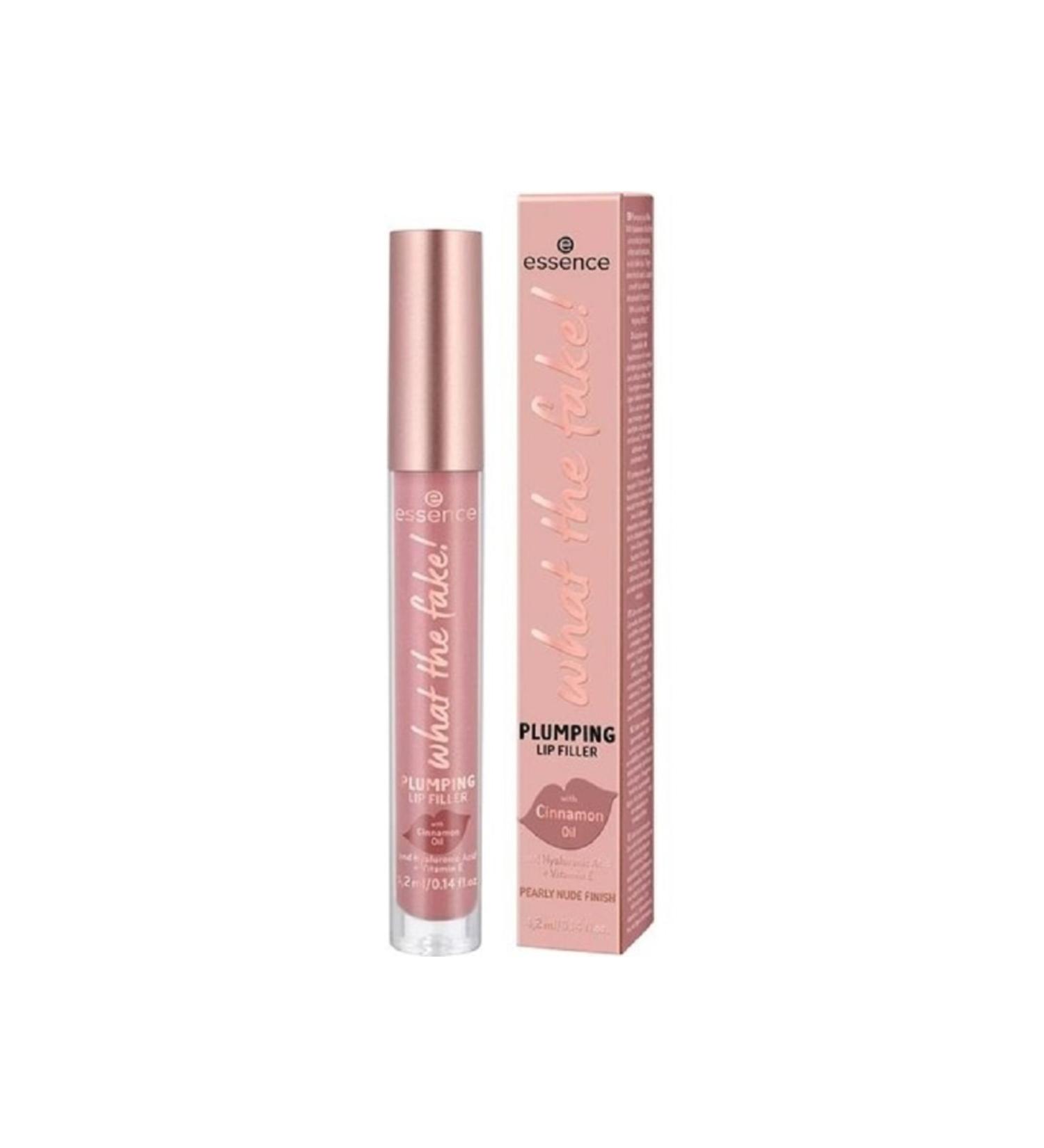 Essence Lip Filler Plumping Shine Pearly Nude Finish