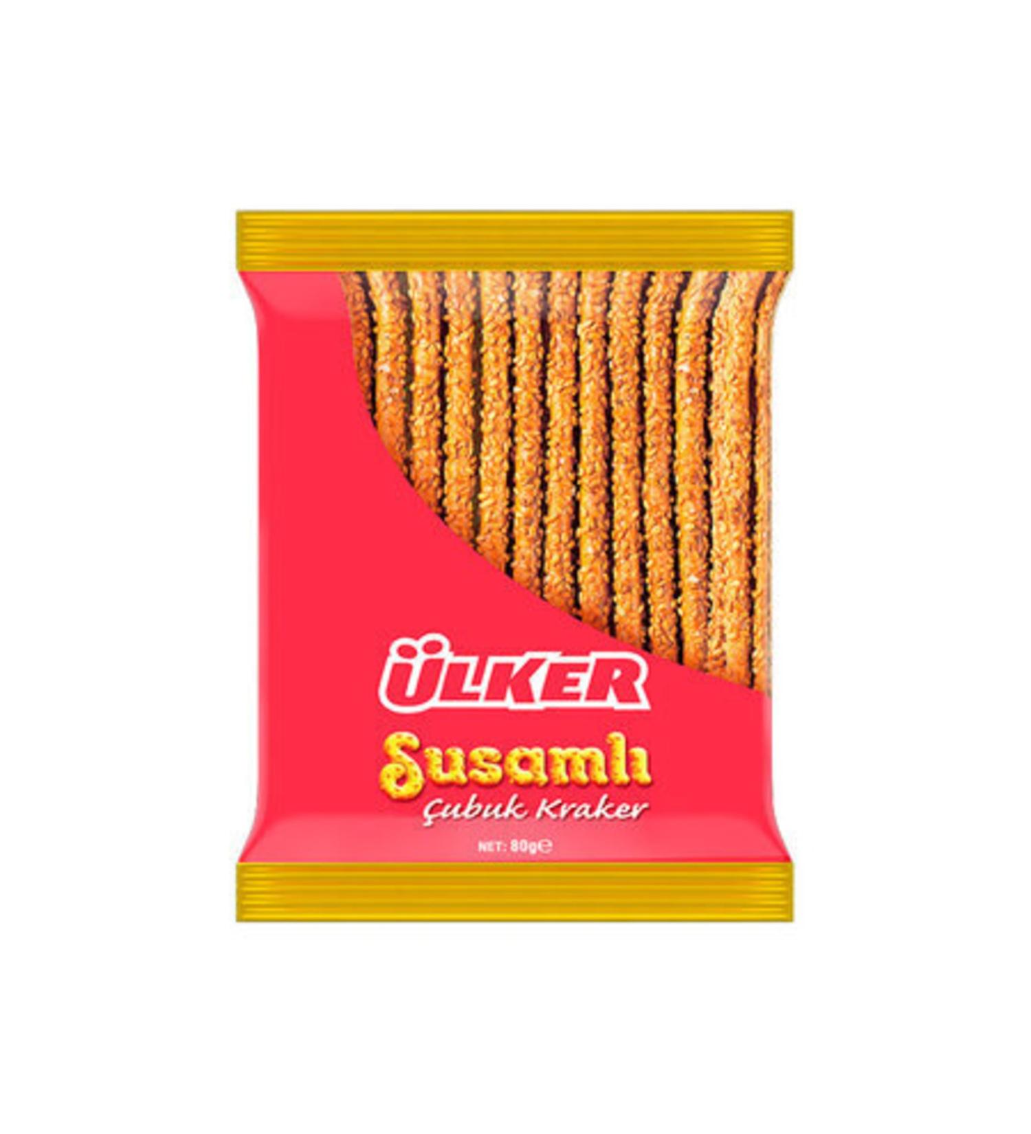 Ulker Sesame Stick Crackers 70 G (10 Pieces)