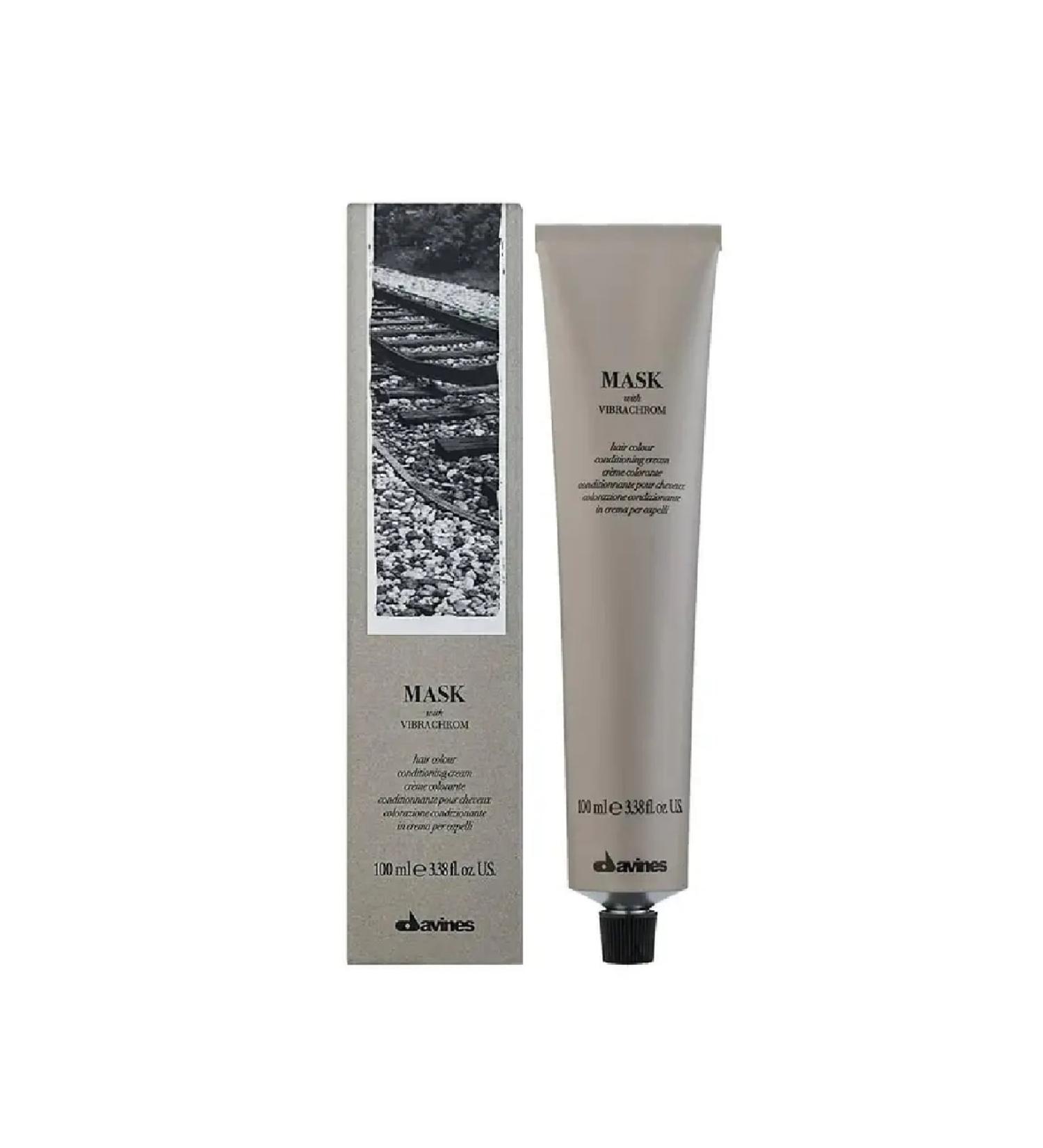 Davines Mask With Vibrachrom Permanent Sulfate-Free Hair Dye 100ml 3.0 Brown