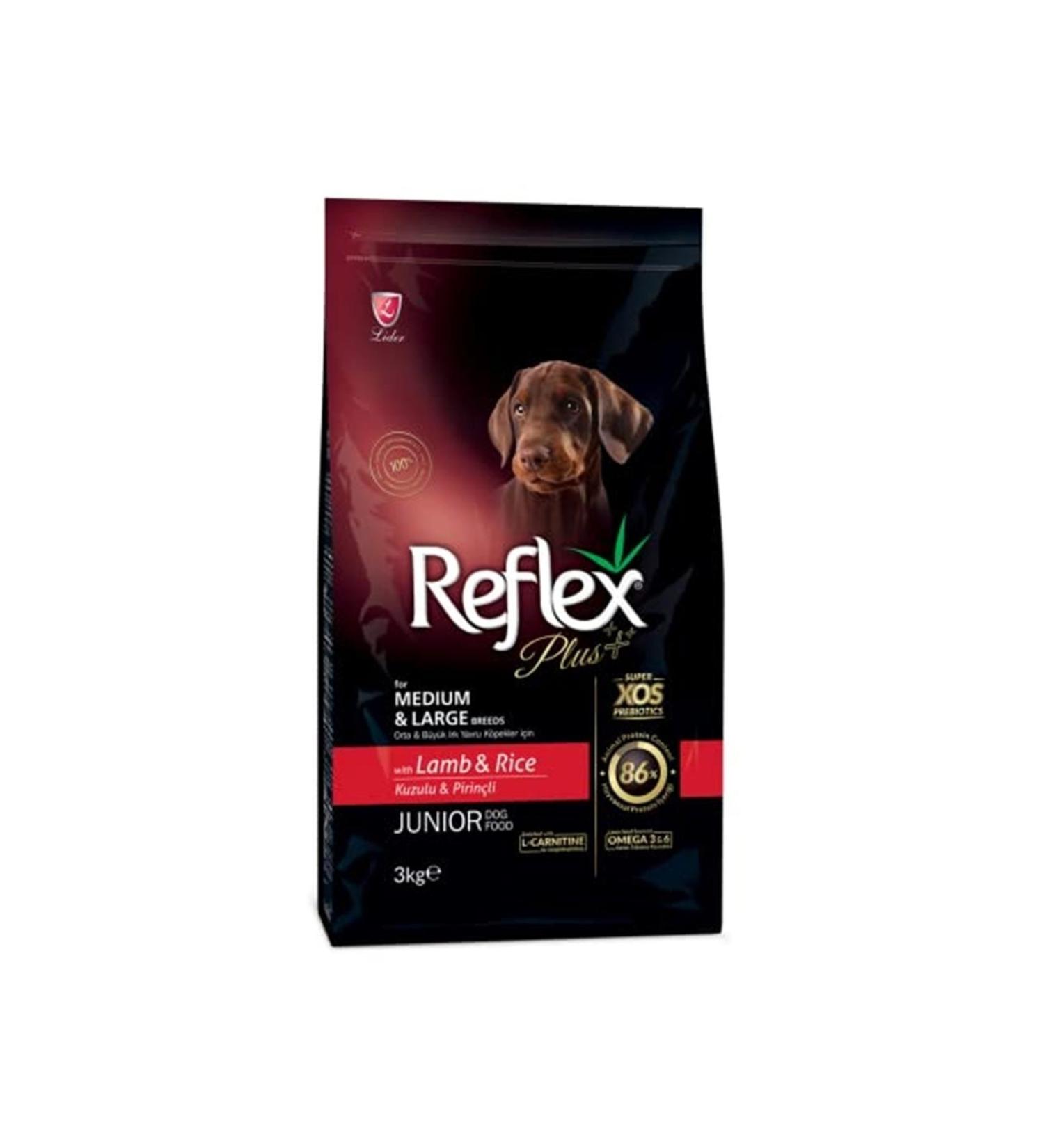 Reflex Plus M l Breed Puppy Dog 28/16 L&r 3 Kg