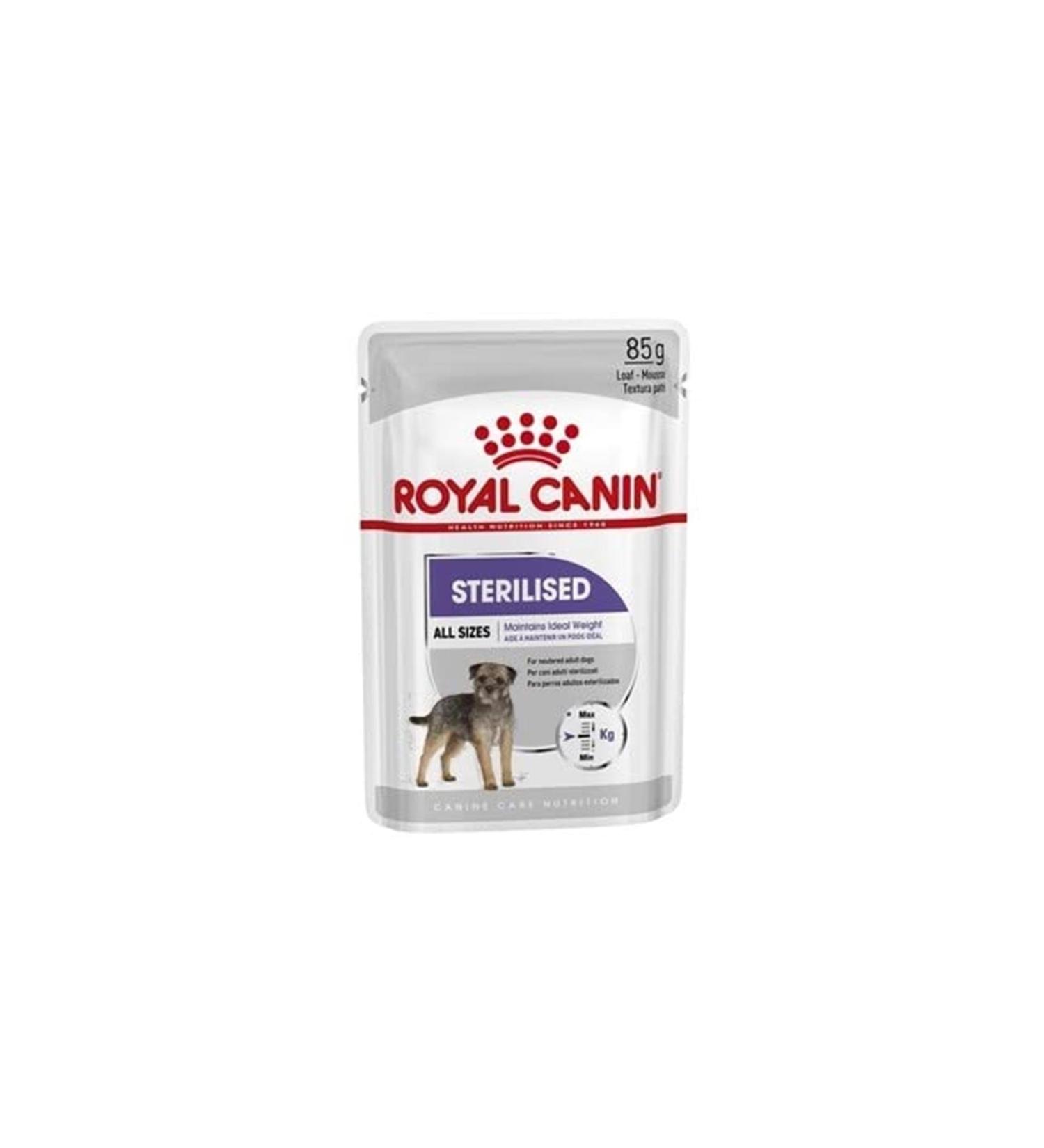 Royal Canin Sterilized Loaf Neutered Dog Food 85 Gr X 12 Pieces