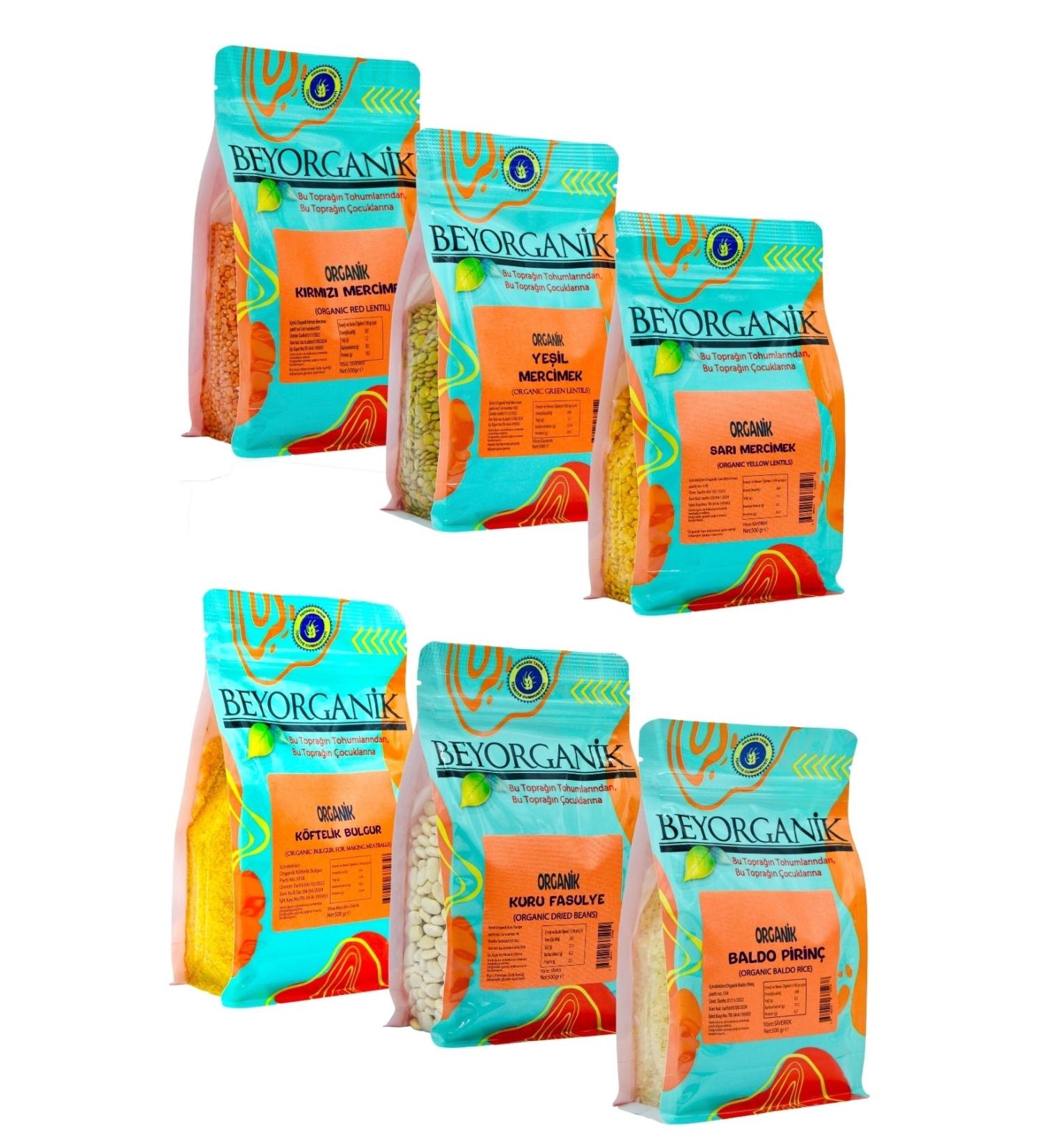 BEYORGANIK Organic Legumes Package 6*