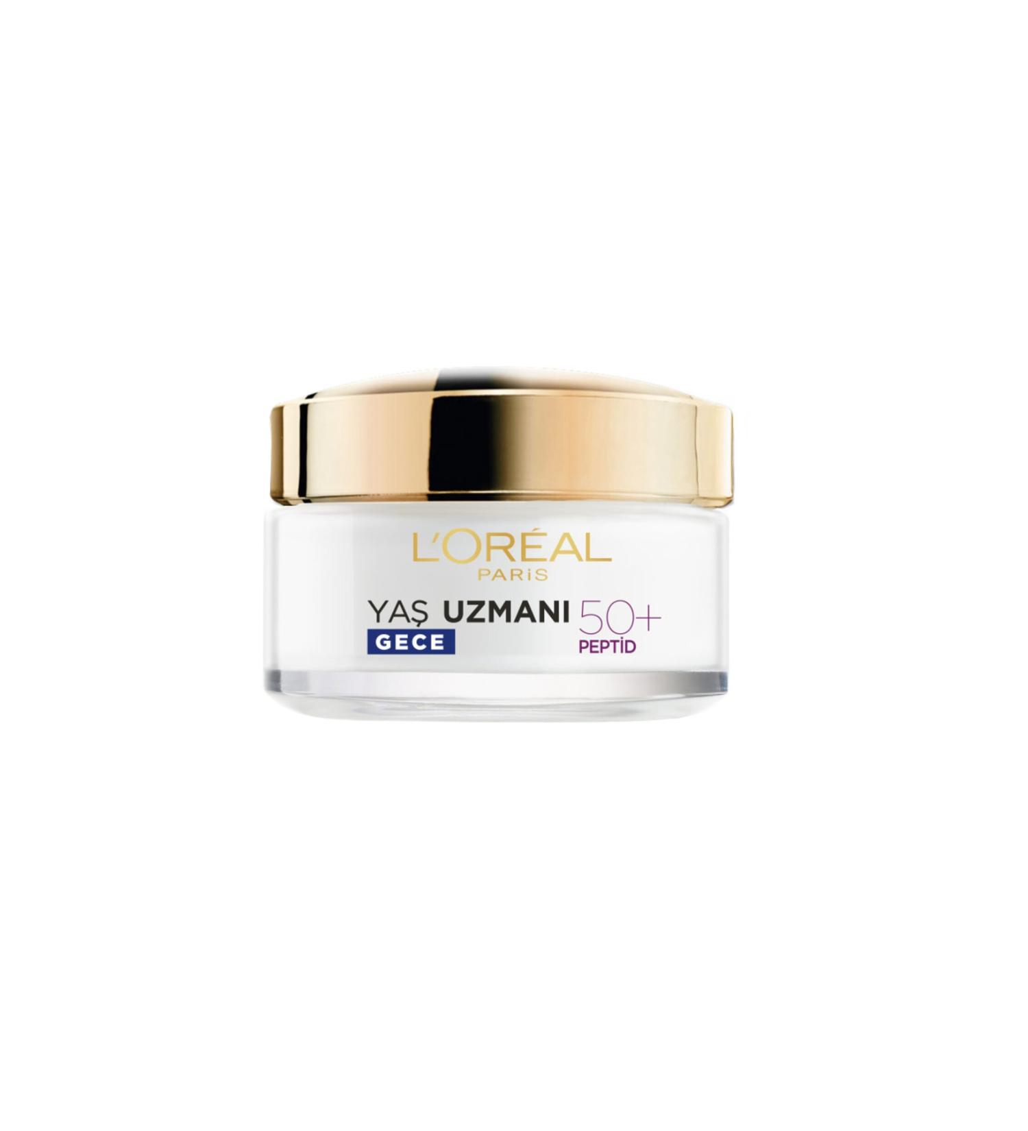 L'Oreal Paris L'or al Paris Age Expert 50+ Anti-Wrinkle Regenerating Night Cream - Buy Online on GoSupps.com