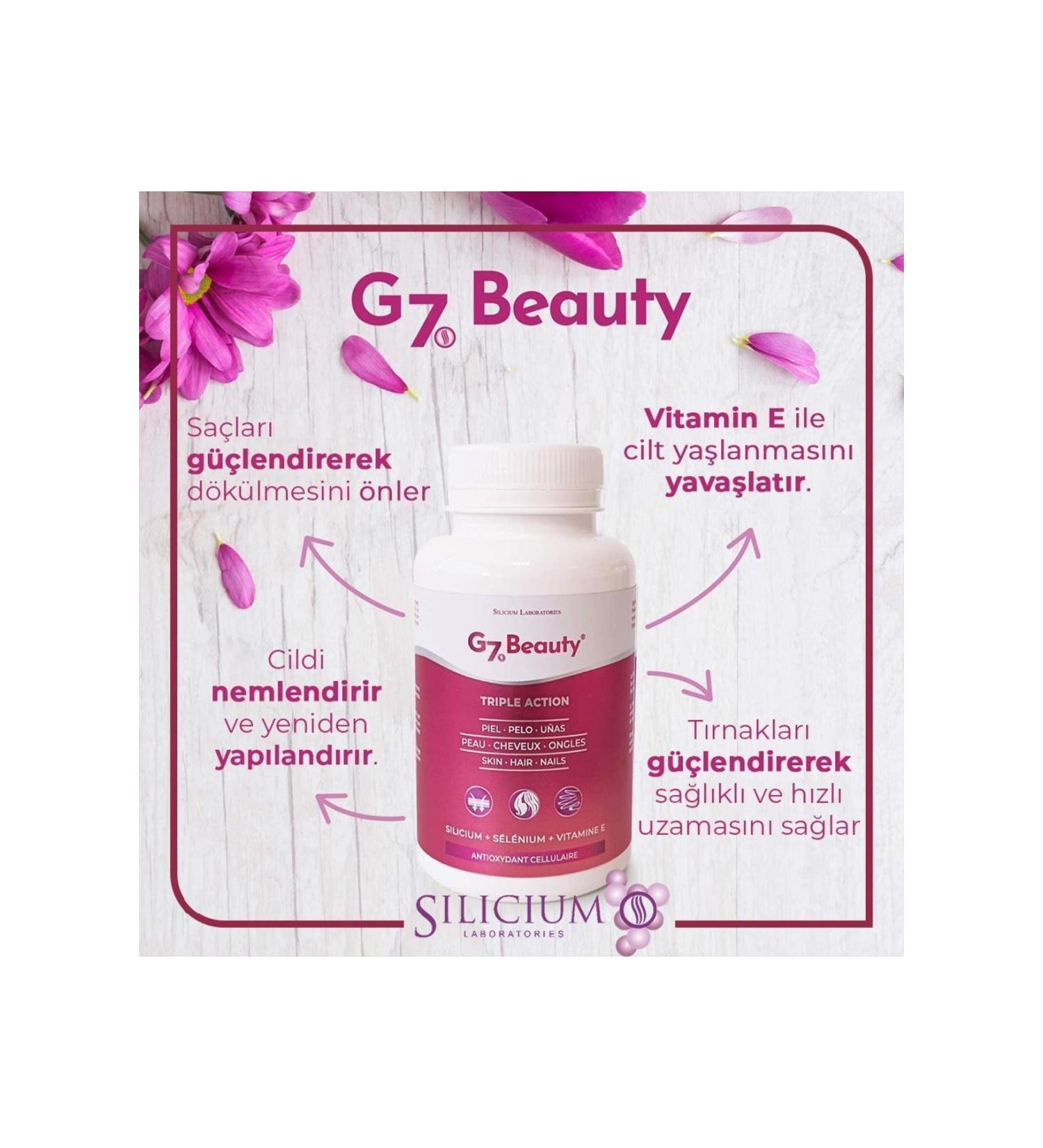 Silicium Laboratories G7 Beauty Vitamin - Buy Online on GoSupps.com