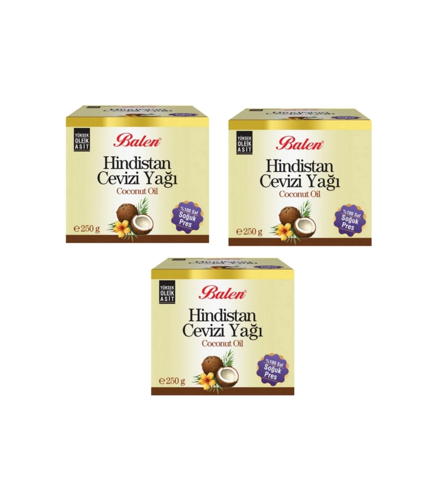 Balen Coconut Oil 3 X 250 gr