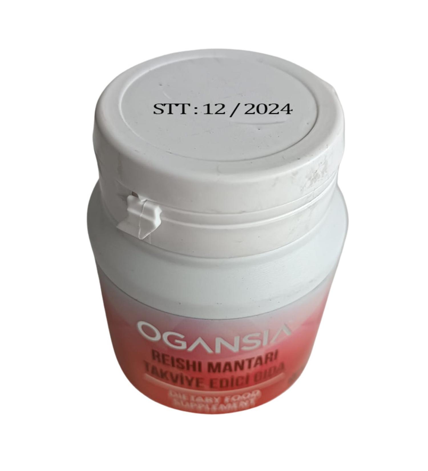 Ogansia Reishi Mushroom Tablet 60 Tablets
