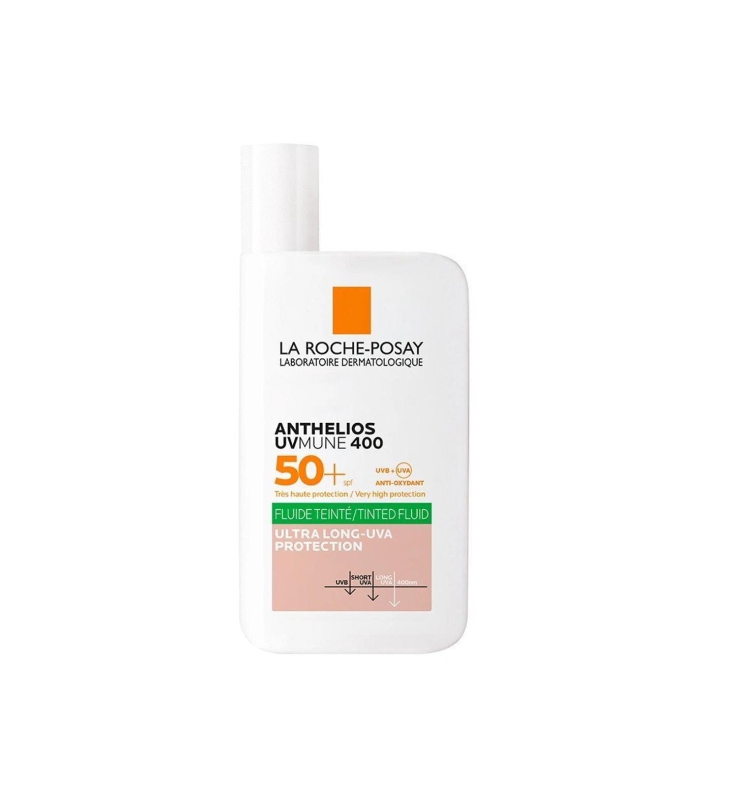La Roche Posay Anthelios Oil Control Fluid Tinted Face Sun Cream 50 Ml.