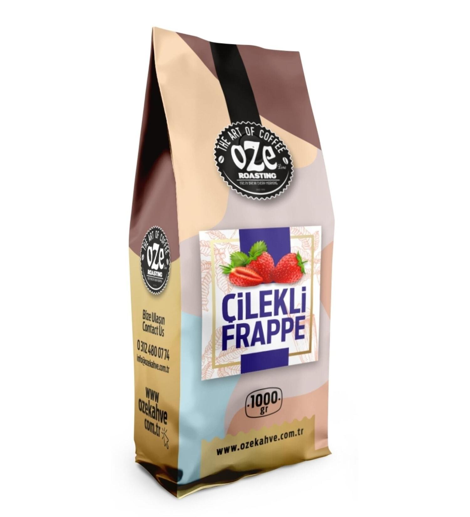 Oze Strawberry Frappe Powder 1000g - Buy Online on GoSupps.com