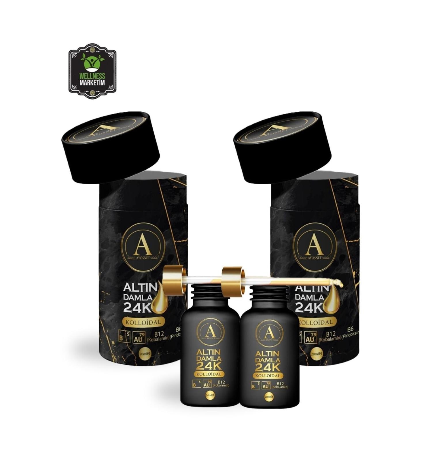 ayosnet Reinforced Colloidal Gold Drop 2 Pieces - Buy Online on GoSupps.com