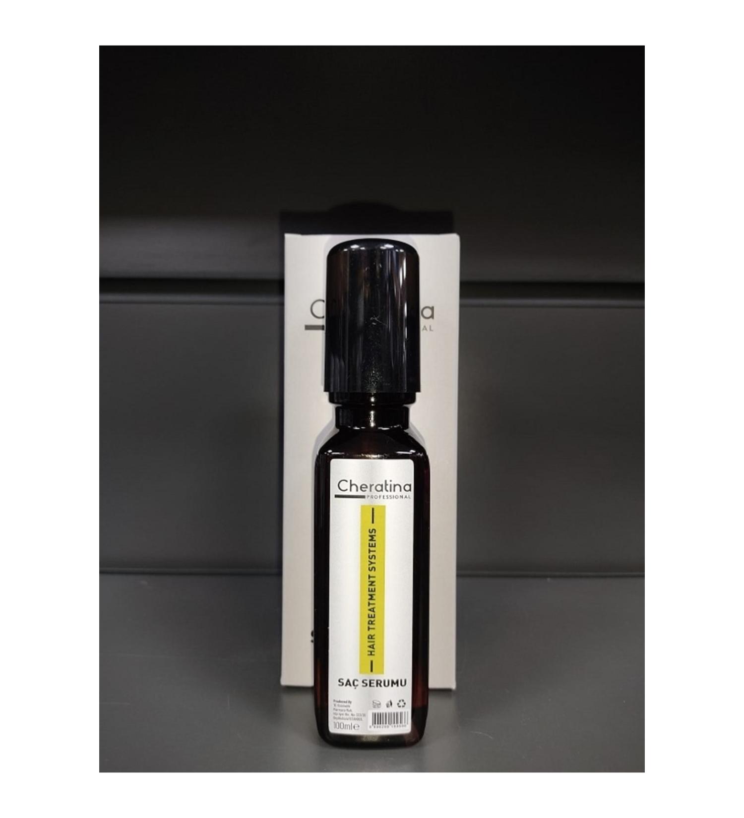 Cheratina Argan Serum Hair Treatment Systems 100ml