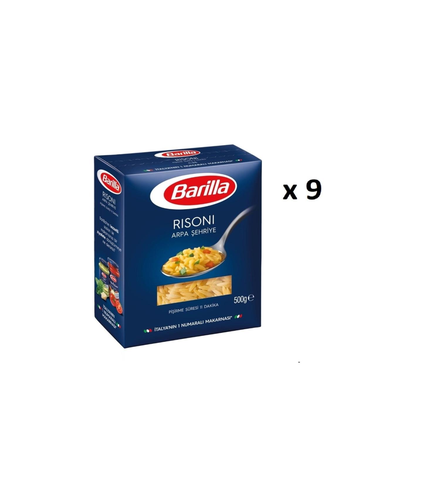 Barilla Barley Noodles 500gr X 9 (Box)