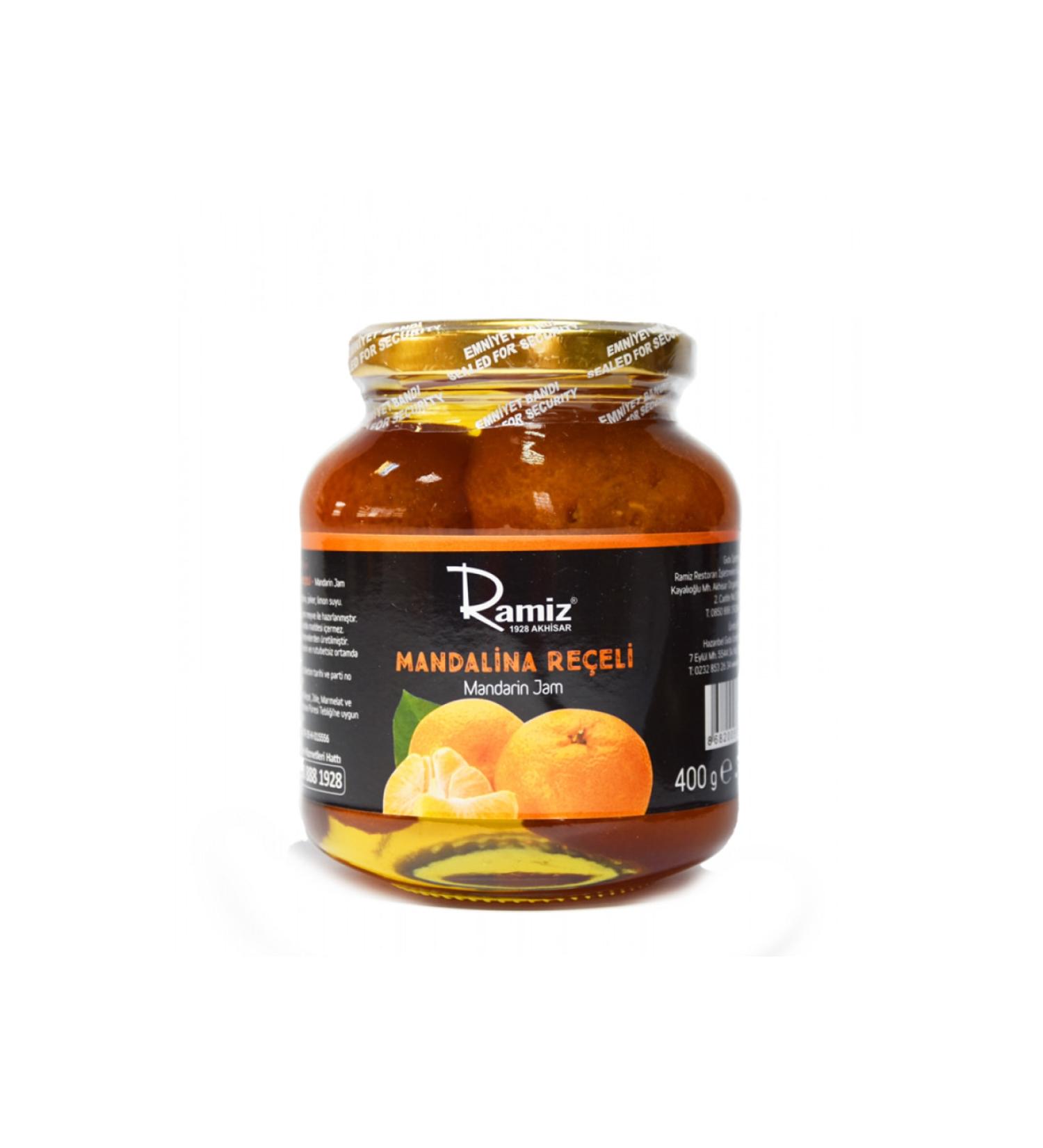 DEPPOSITE Natural Additive-Free Tangerine Jam 400 Gr.